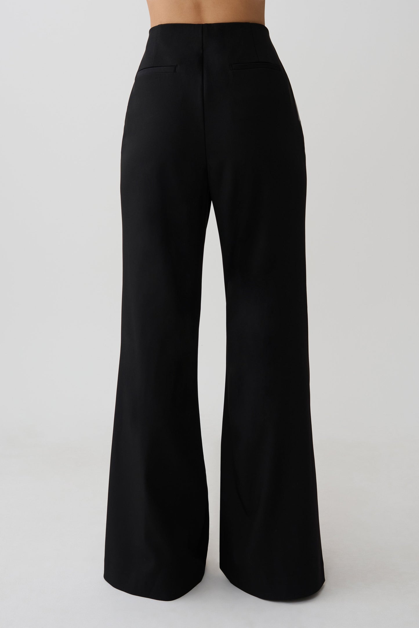 Eden High Waisted Suiting Pants - Black