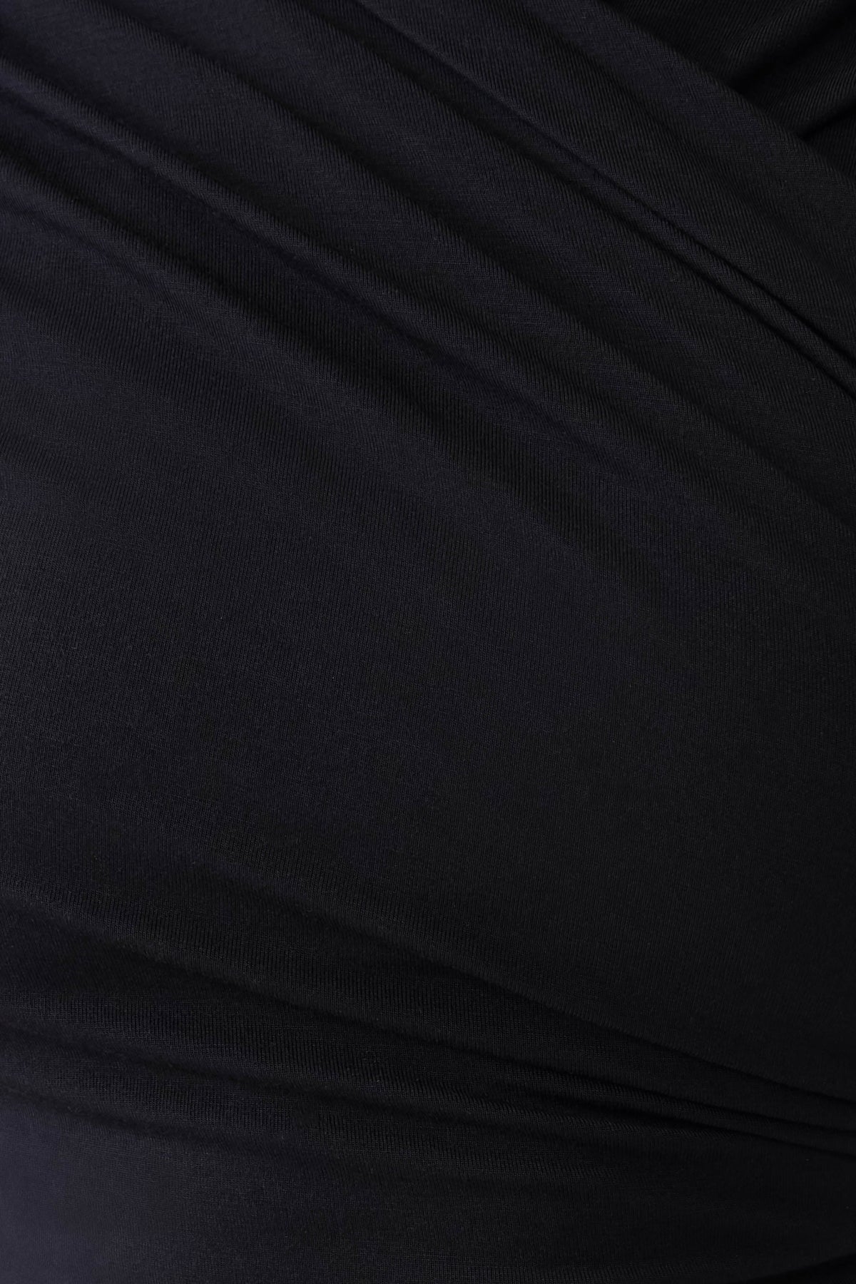 Kilo Crossover Jersey Top - Black