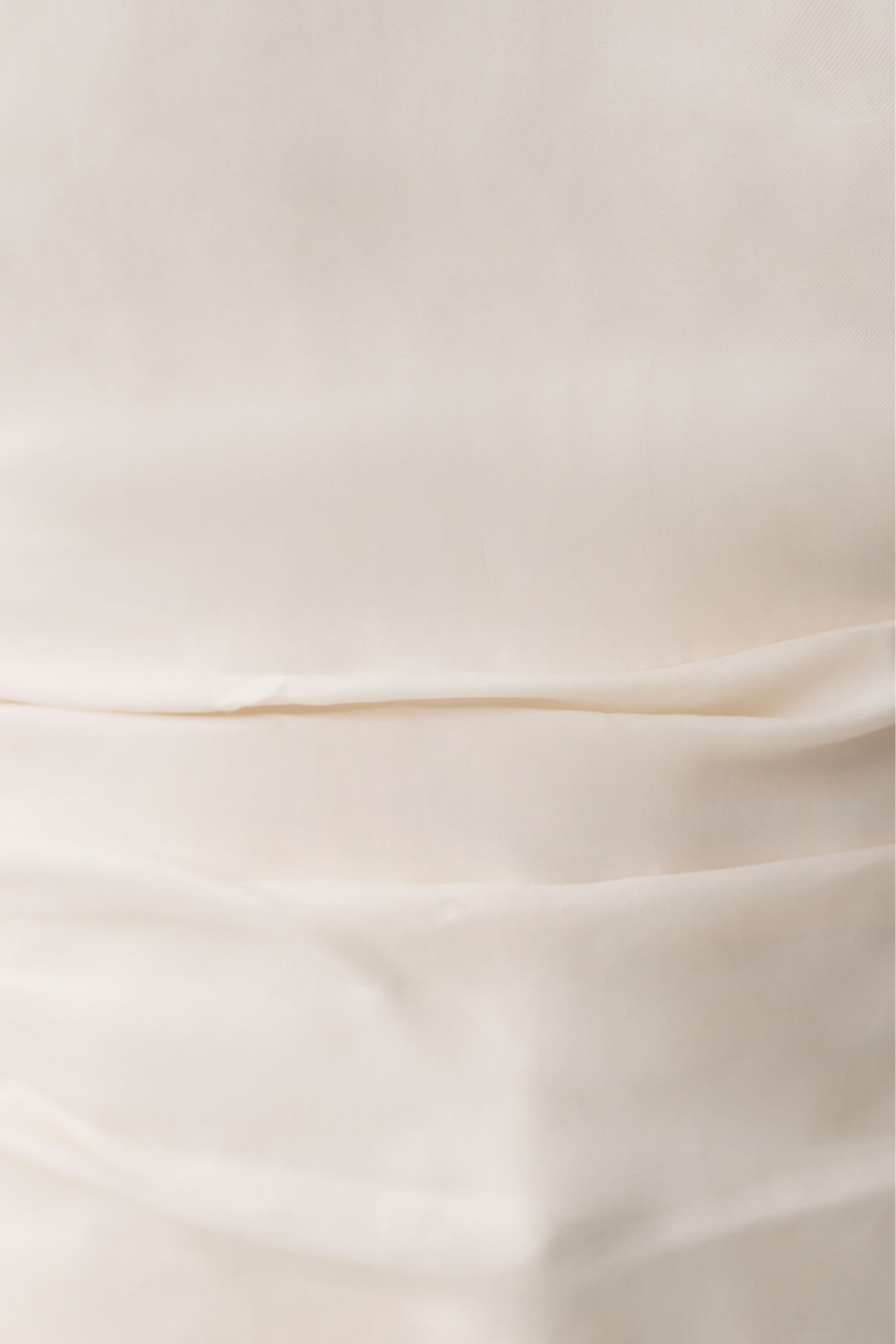 Daniela Ruched Halter Top - Ivory