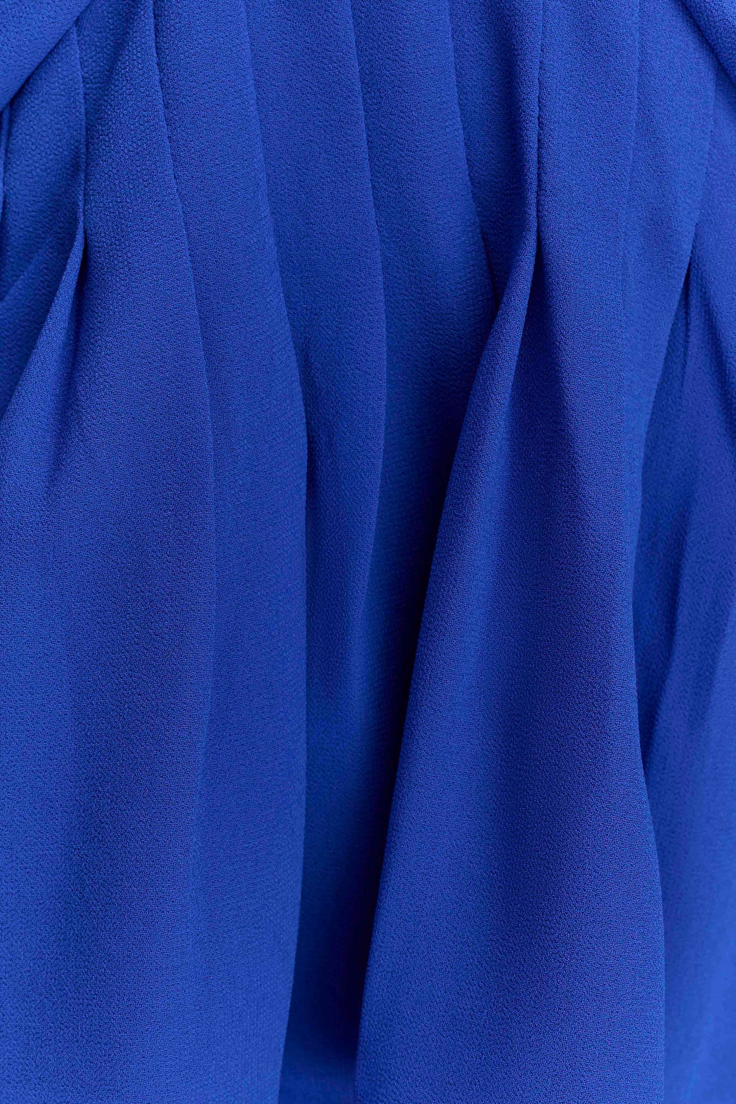 Korra Chiffon Halter Top - Cobalt Blue