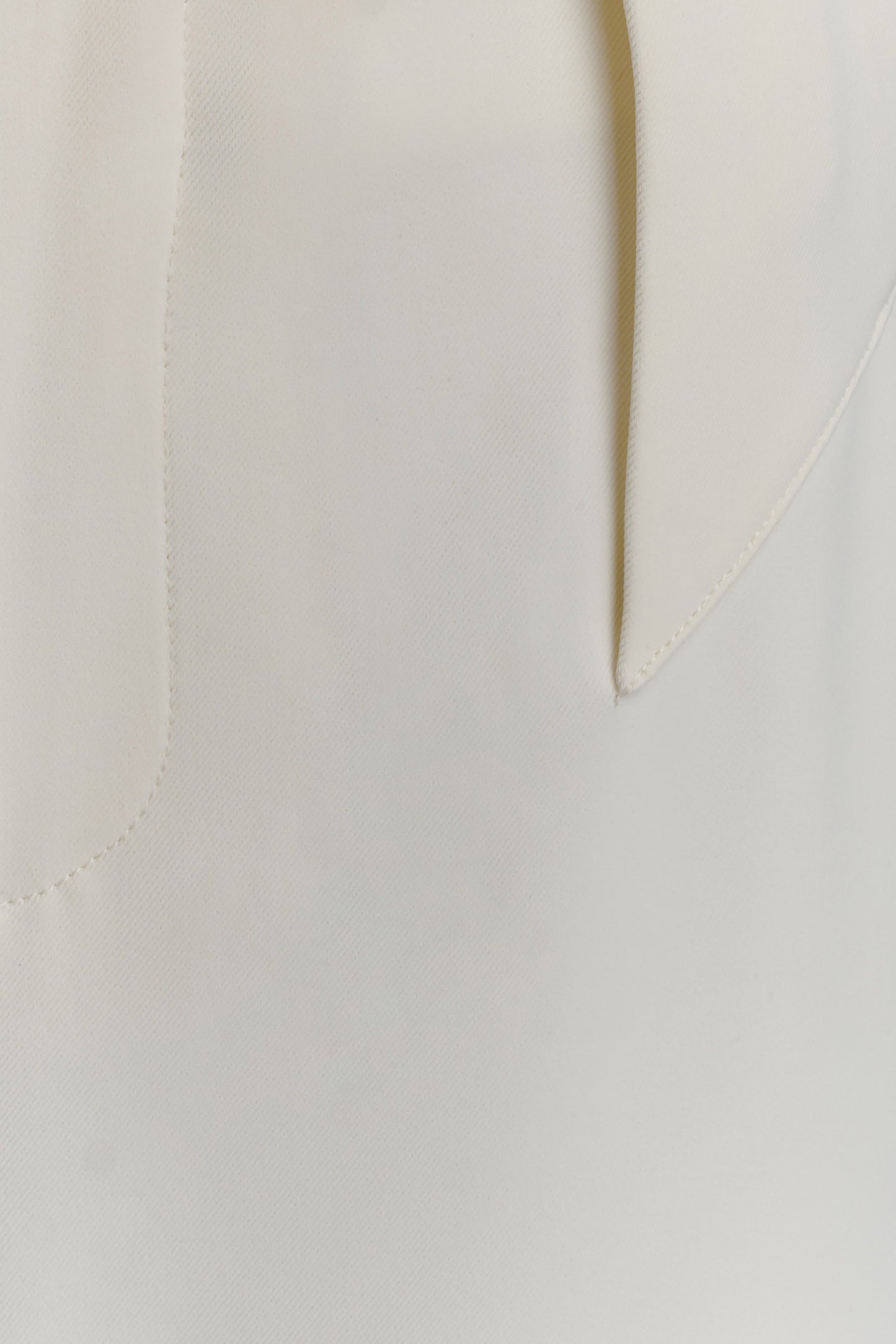 Arlo Wide Leg Suiting Trouser - Ivory