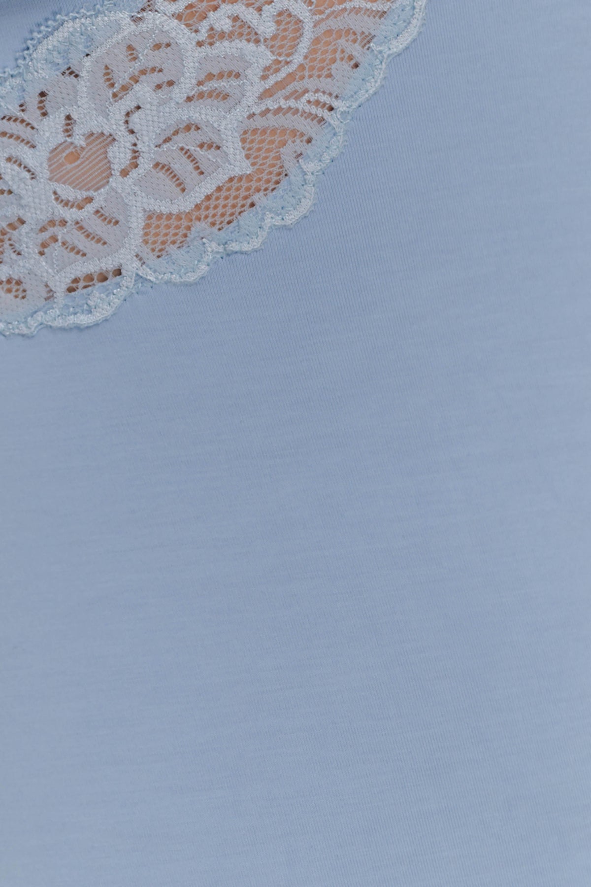 Electra Slinky Lace Mini Dress - Pale Blue