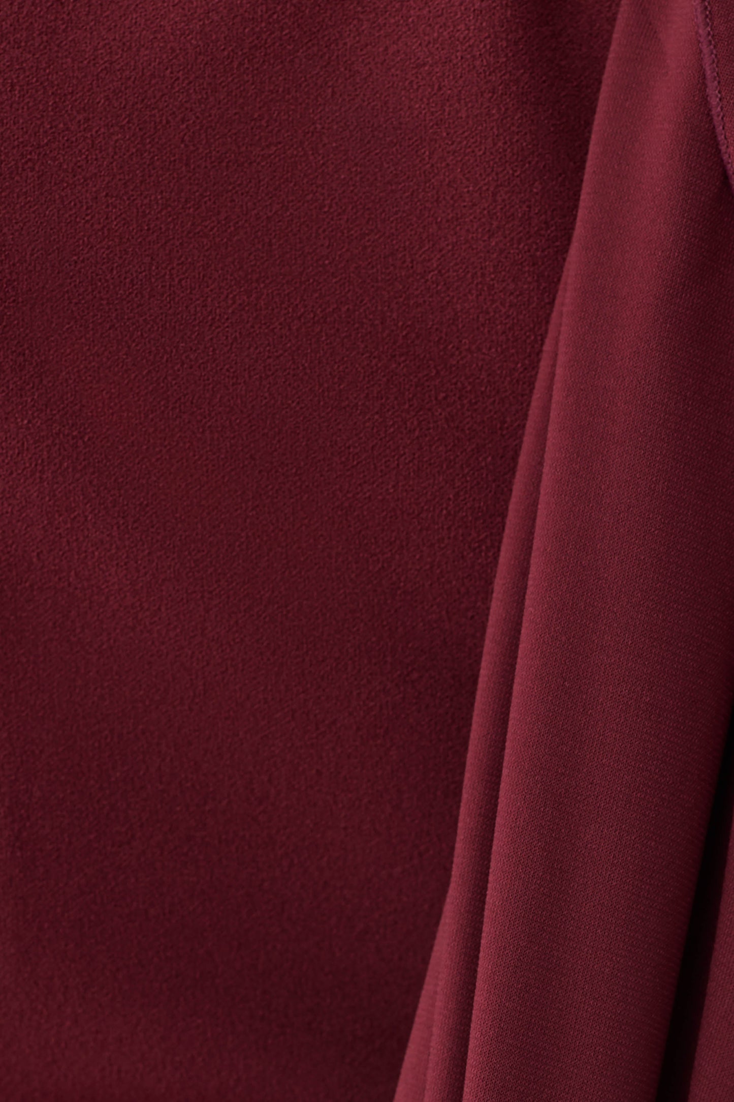 Rhea Detachable Cape Jersey Maxi Dress - Wine