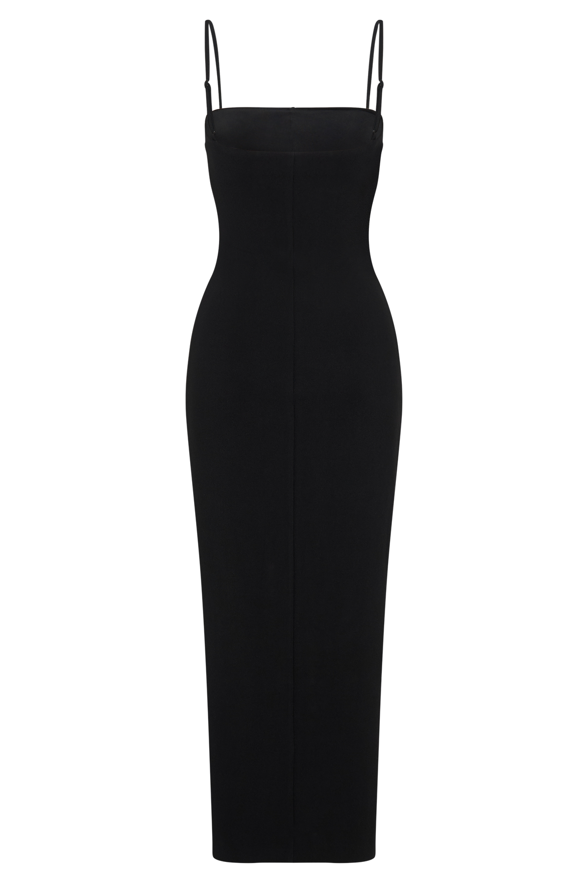 Delia Crepe Maxi Dress - Black