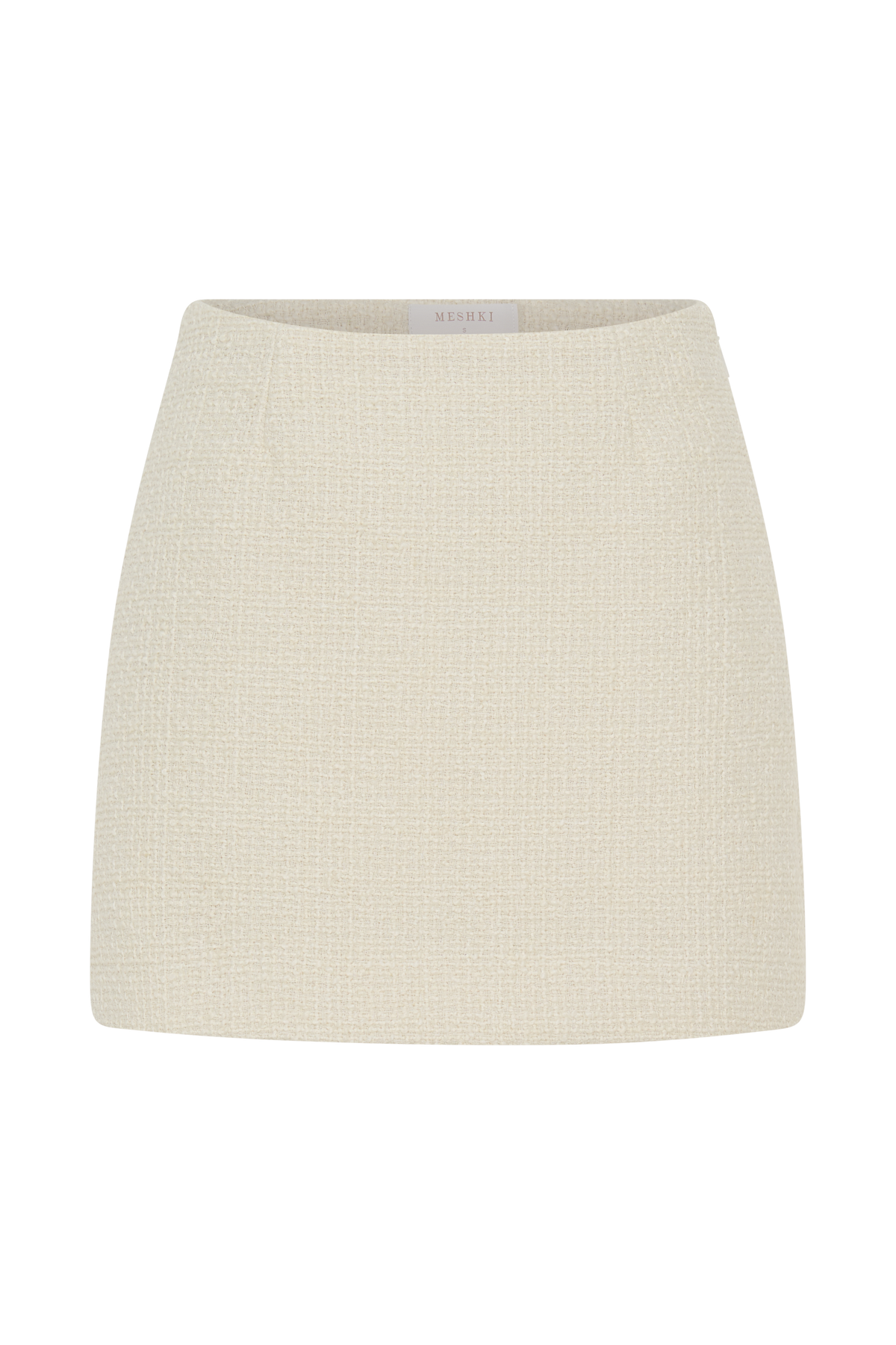 Camilla Boucle Mini Skirt - Ivory
