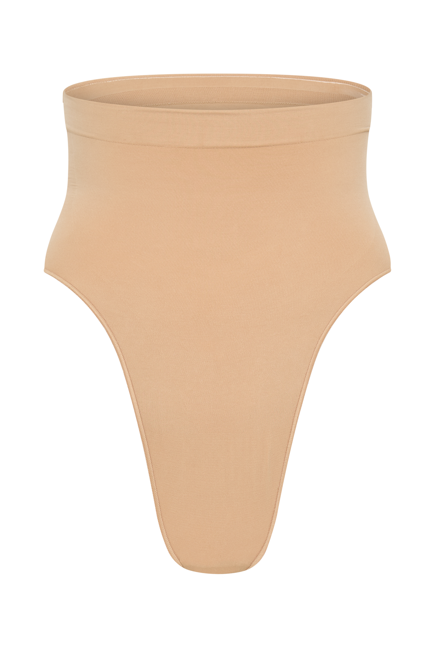 Saria High Waist Shapewear Briefs - Beige