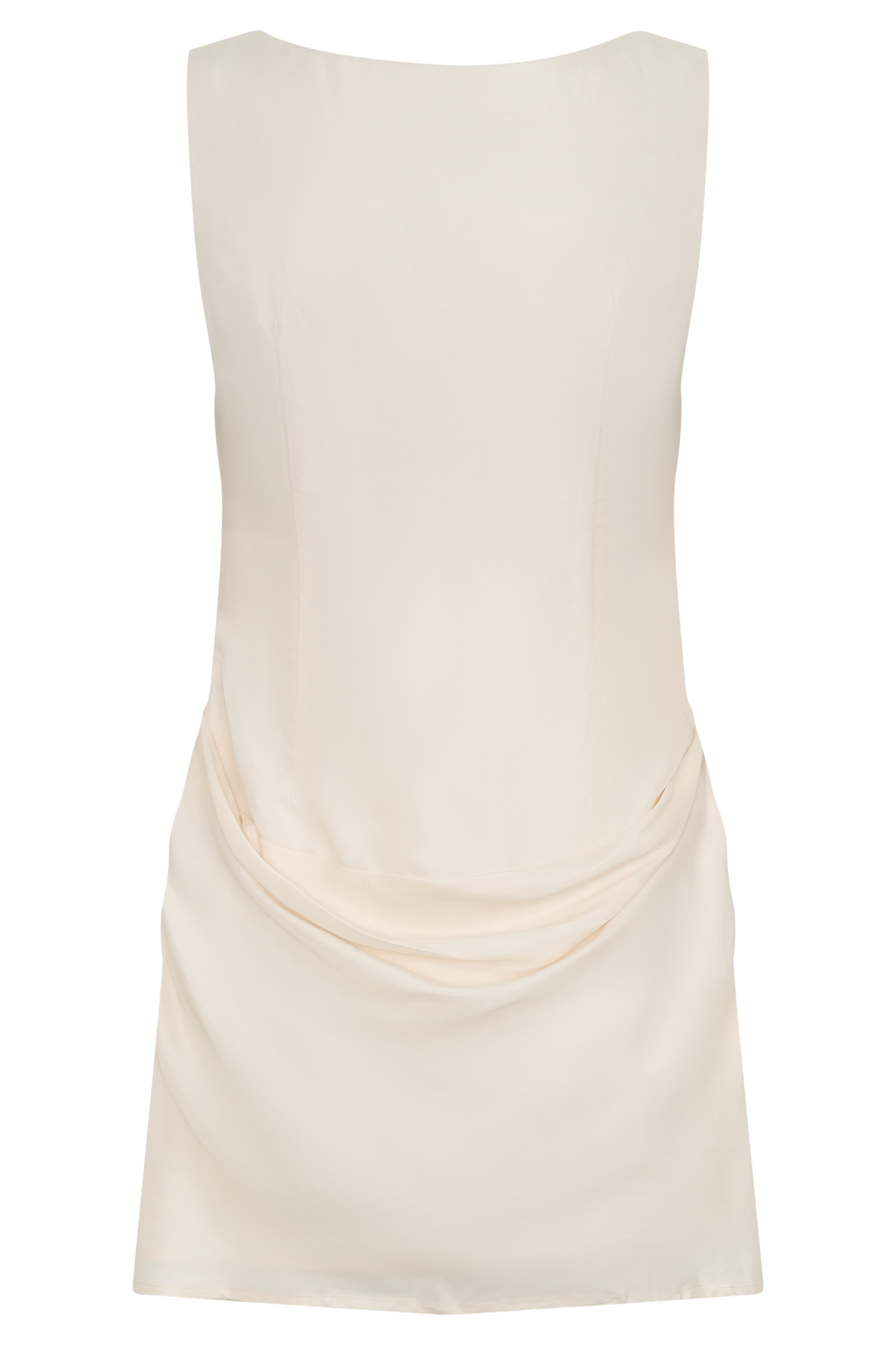 Bexley Draped Mini Dress - Ivory
