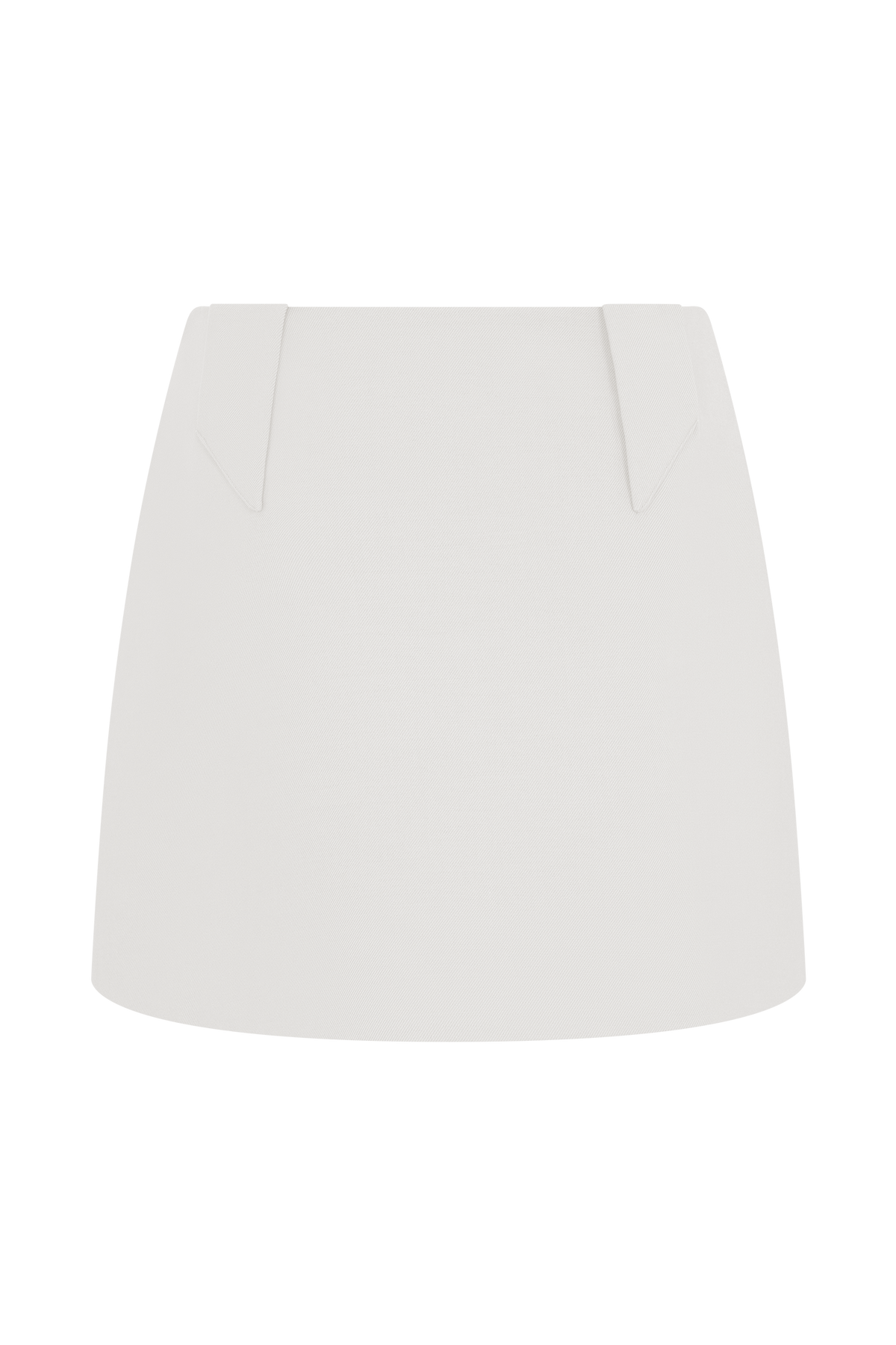 Gina Suiting Mini Skirt - Ivory