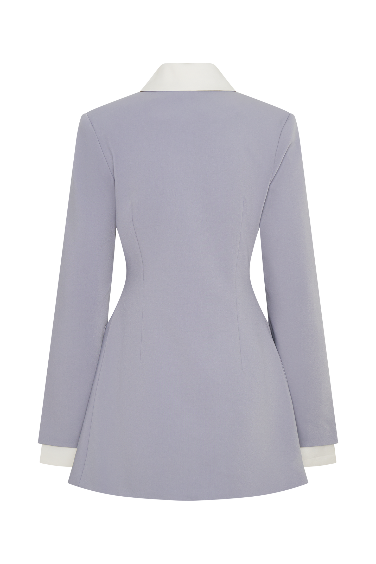 Gretchen Suiting Mini Dress - Grey