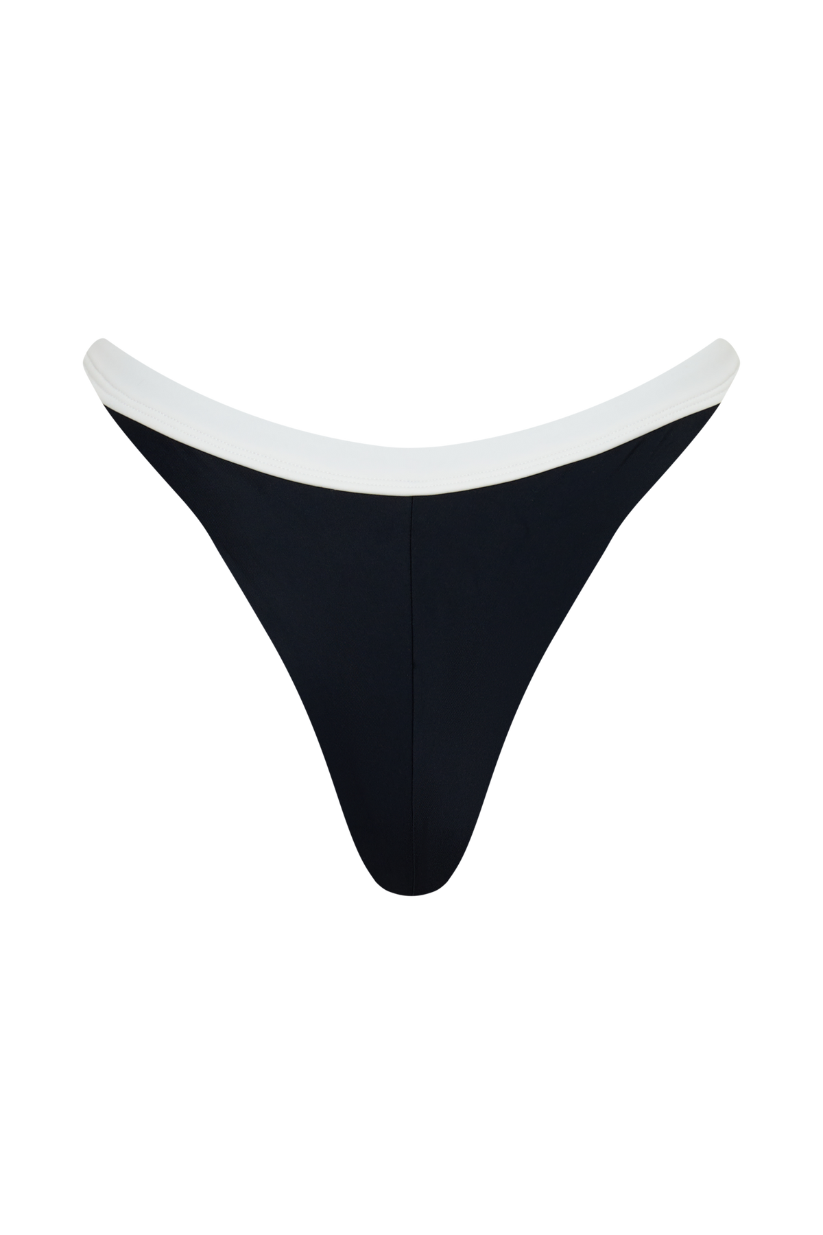 Isla Brazilian Bikini Bottom - Black/White