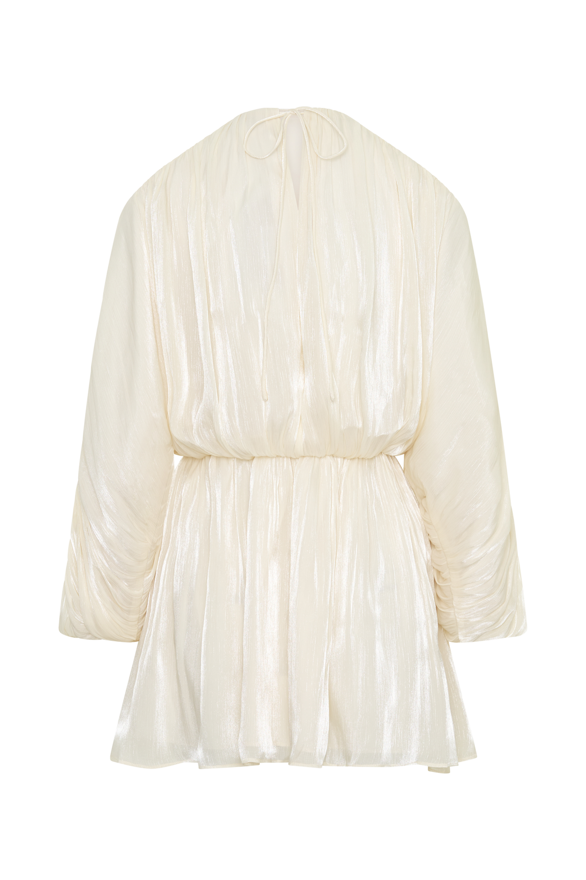 Minna Halter Mini Dress - Opal White
