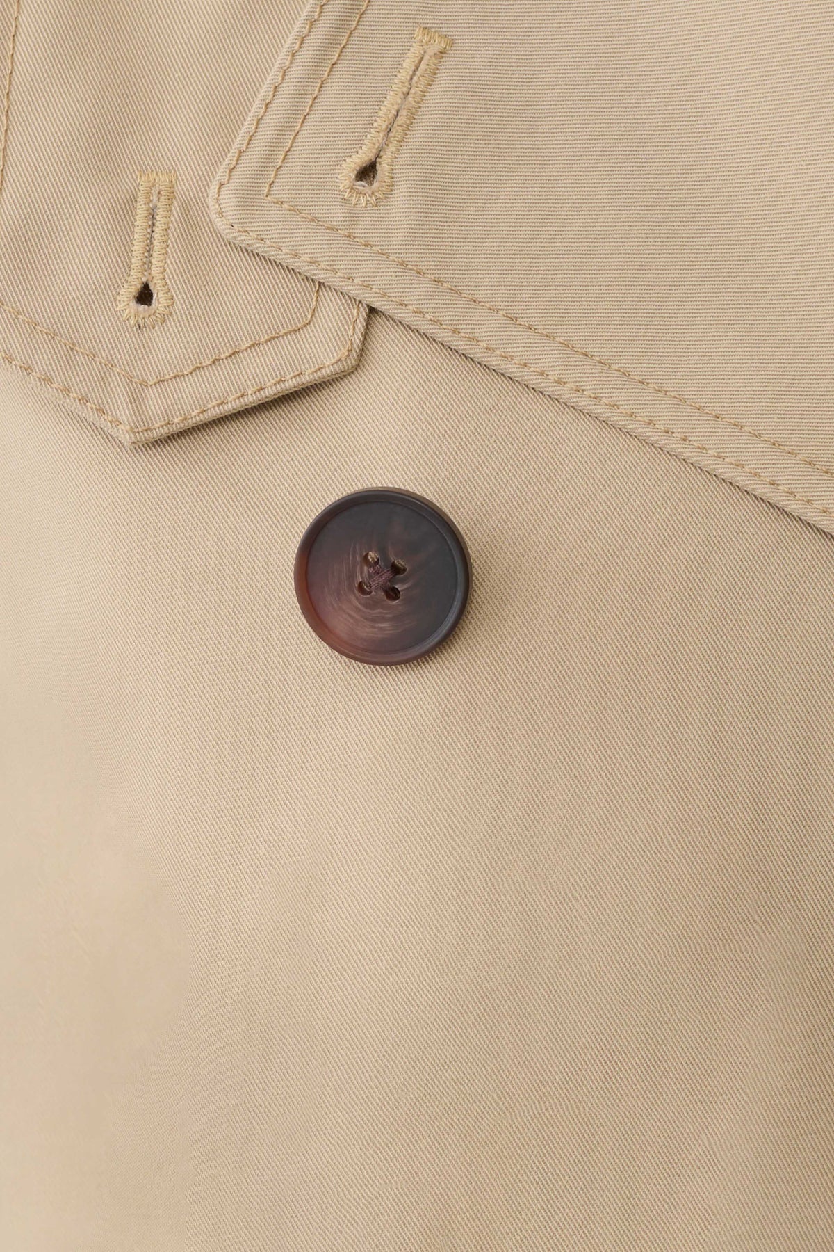 Dillon Oversized Trench Coat - Stone