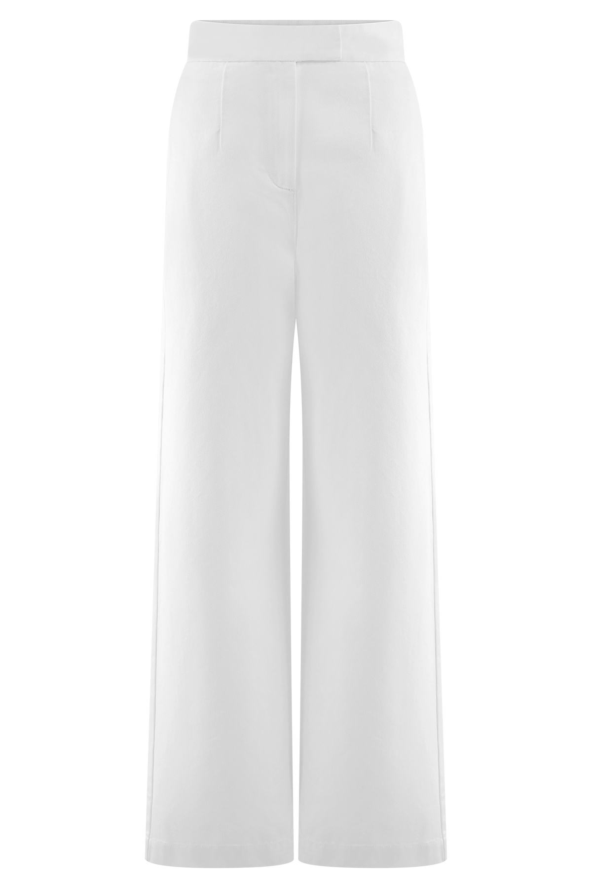 Rayne Wide Leg Denim Jeans - White