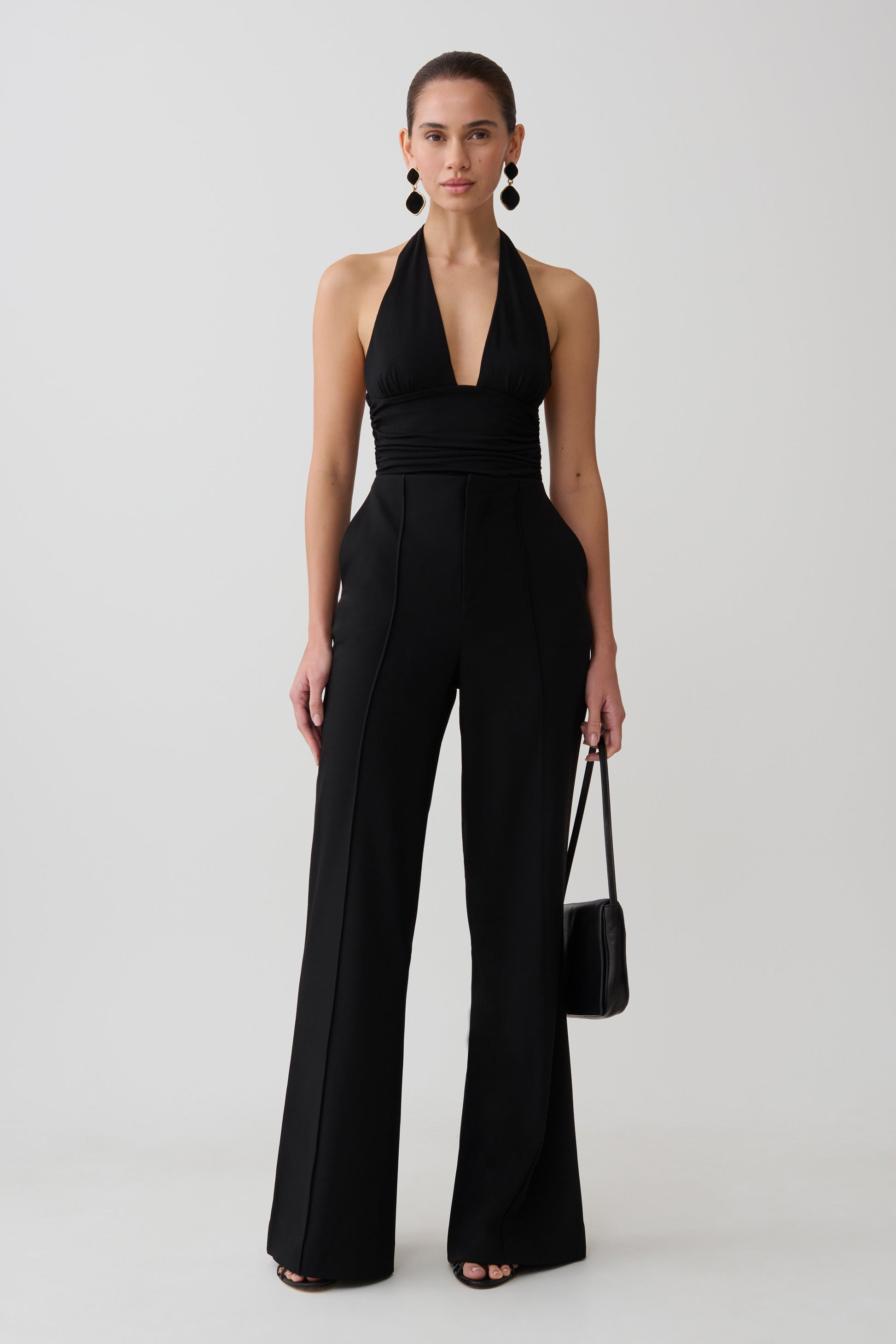 Eden High Waisted Suiting Pants - Black #6
