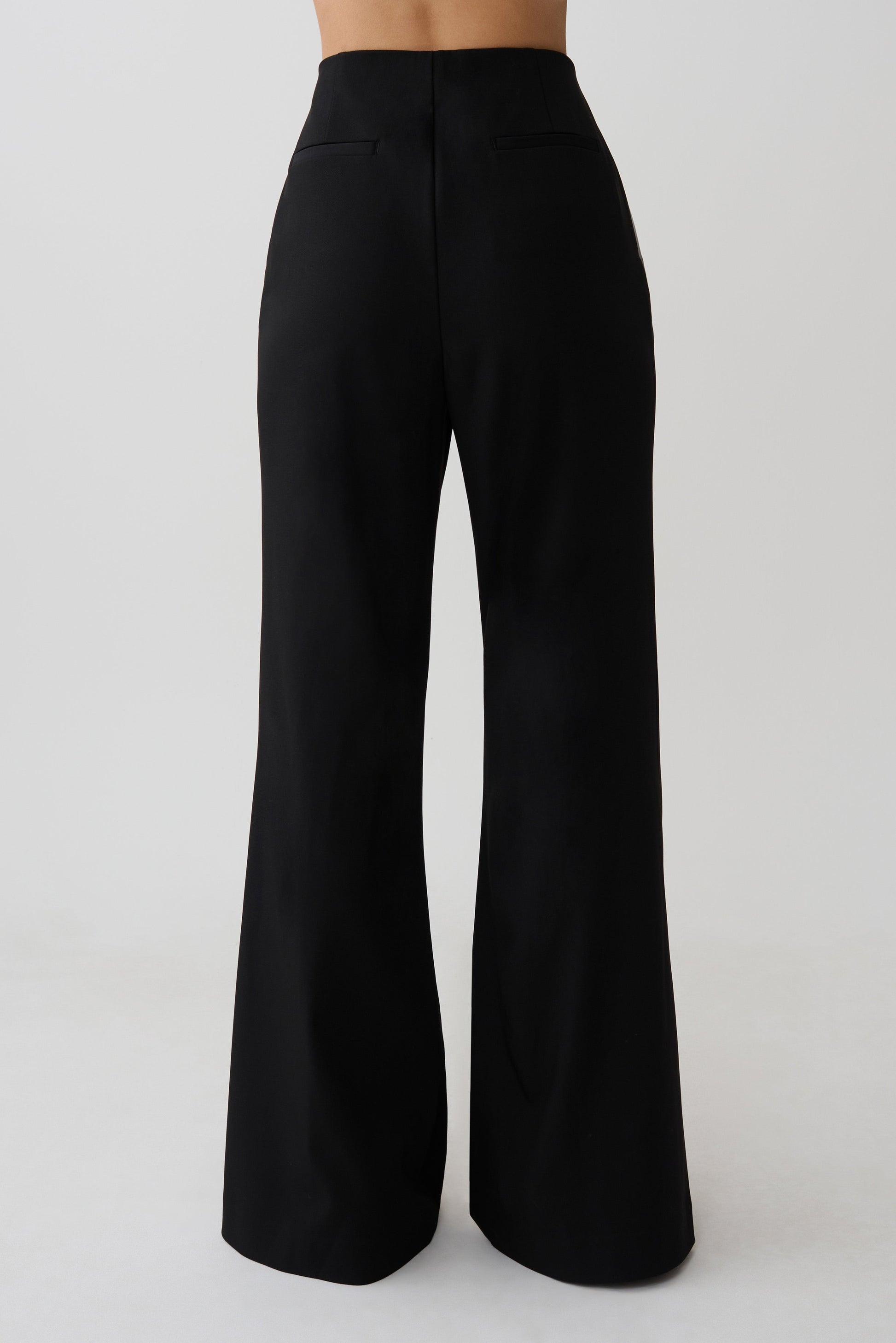 Eden High Waisted Suiting Pants - Black #2
