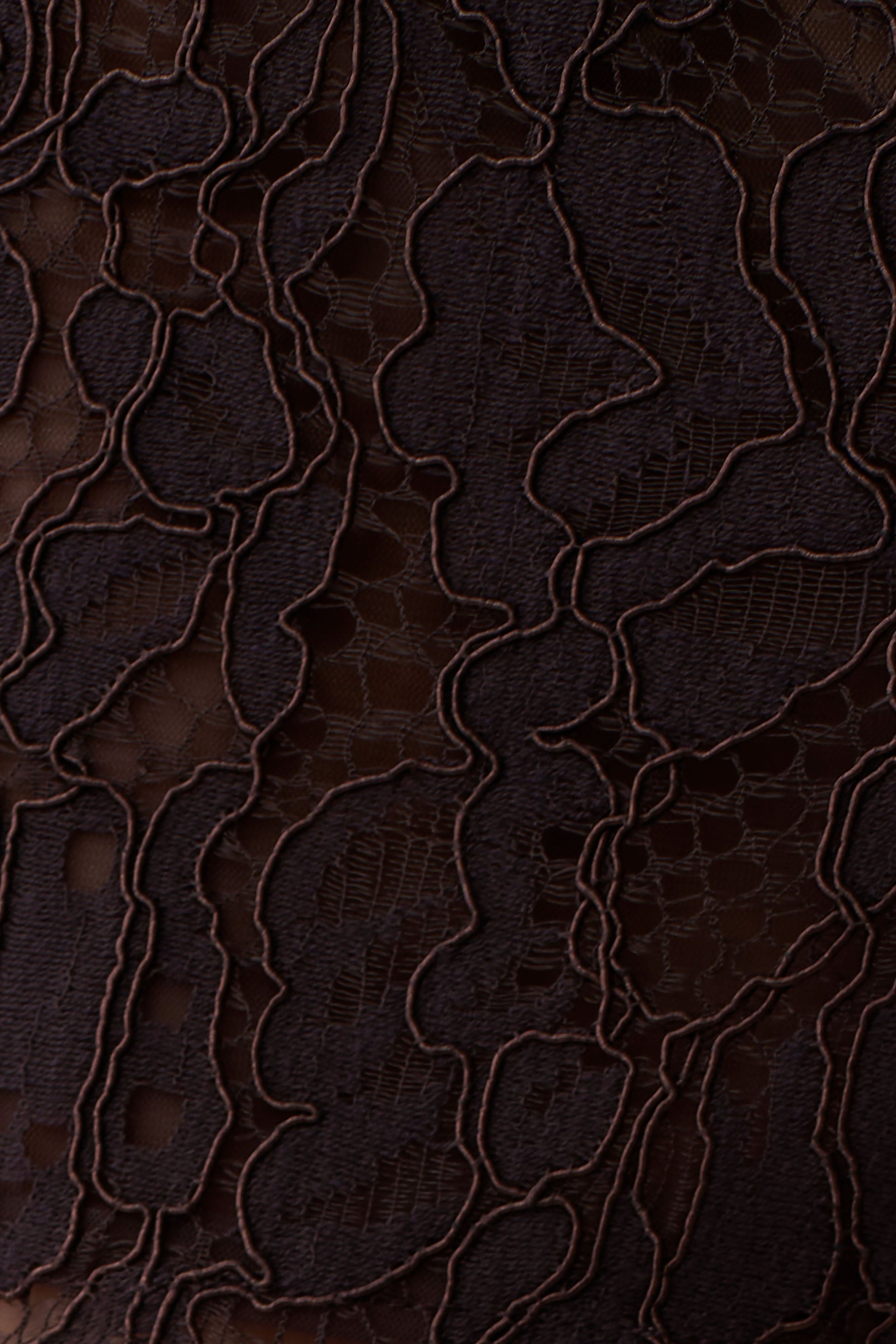 Gigi Lace Mini Shorts - Dark Chocolate #9