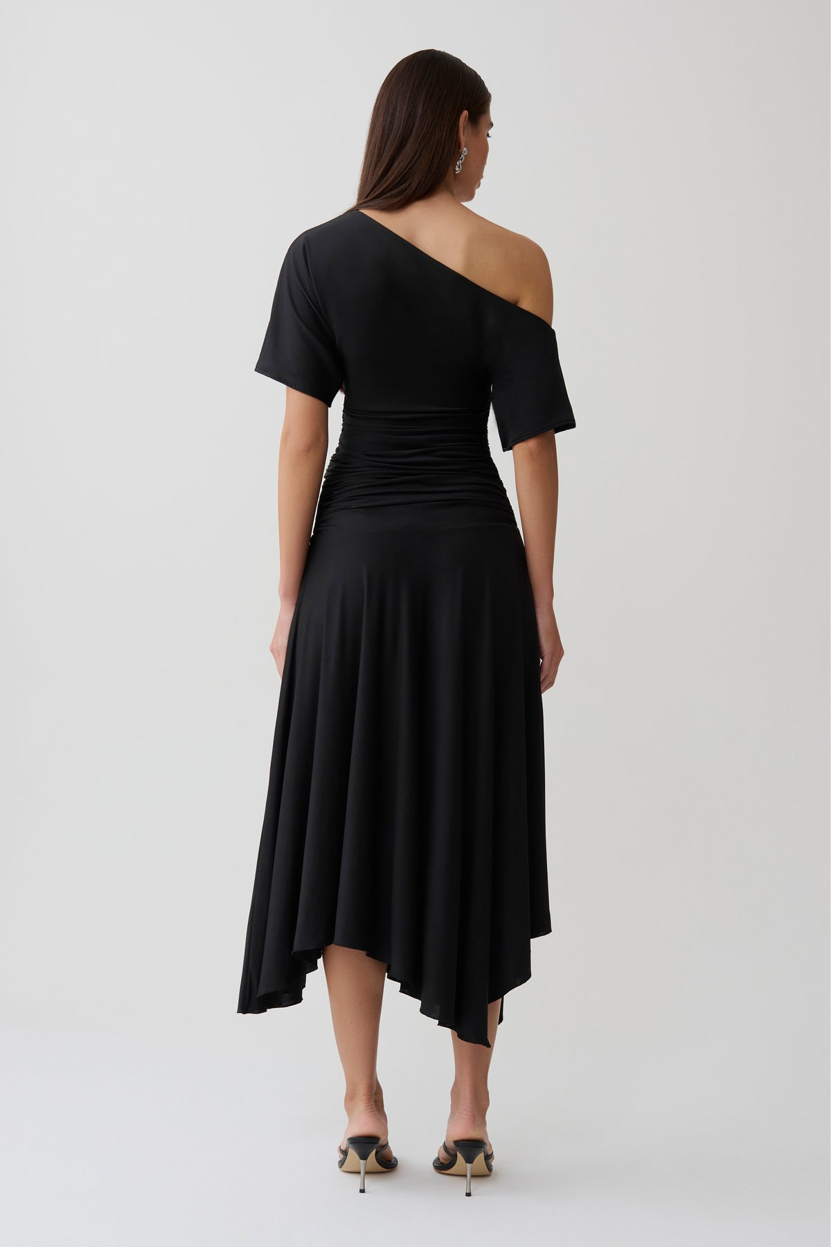 Luu Slinky Midi Skirt - Black #2