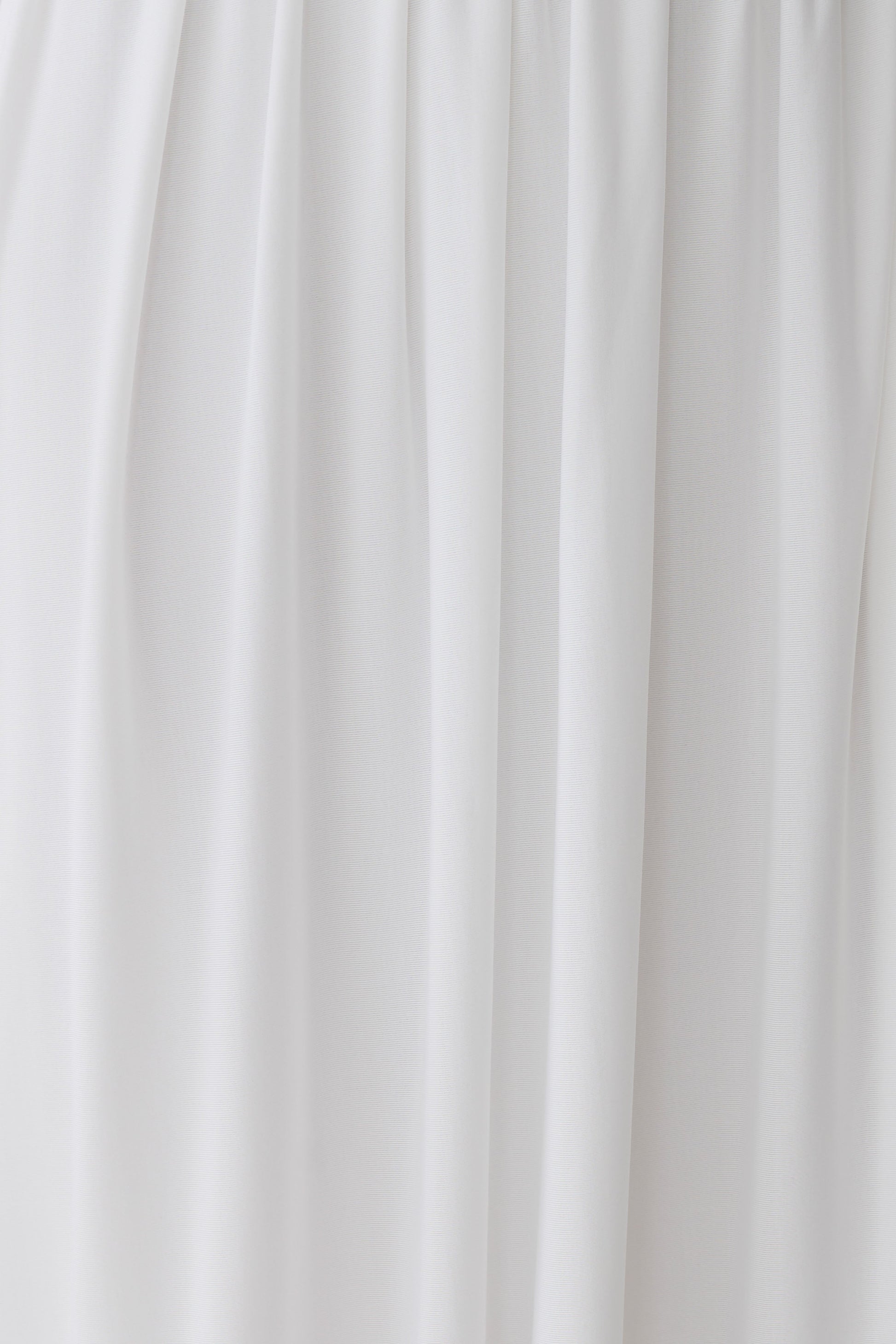 Banks Bubble Hem Midi Skirt - White #6