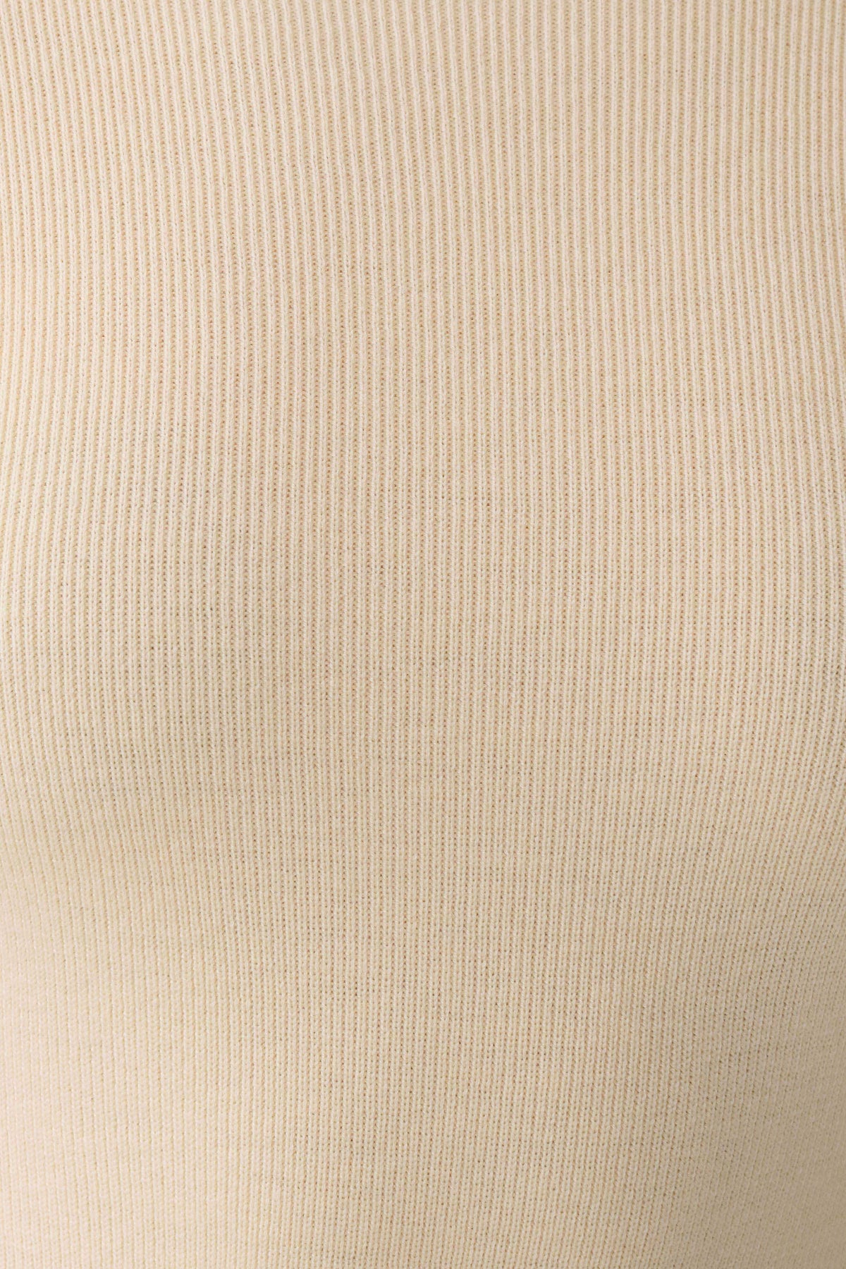 Rowan Long Sleeve Knit Maxi Dress - Cream #4
