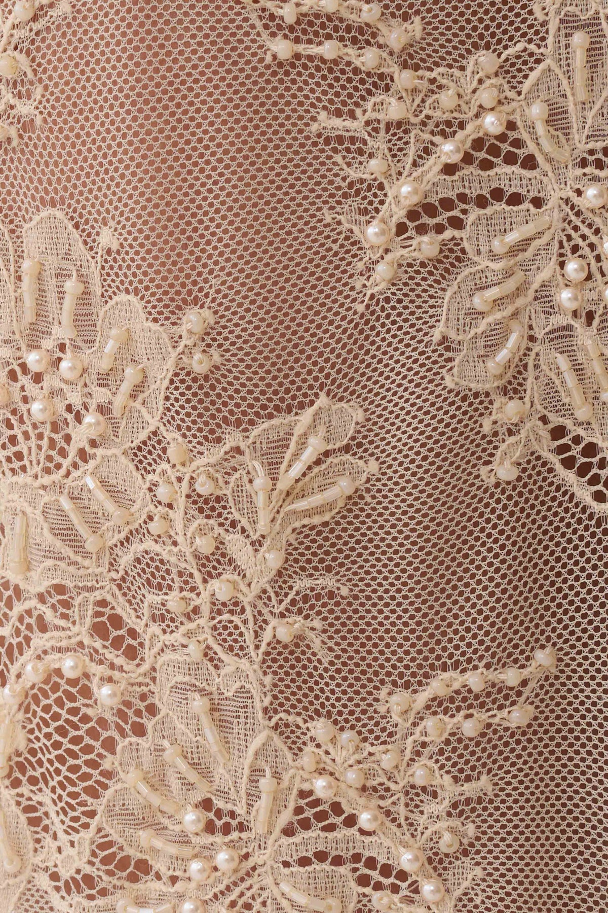 Marcelle Sweetheart Lace Top - Blush Rose Gold #7