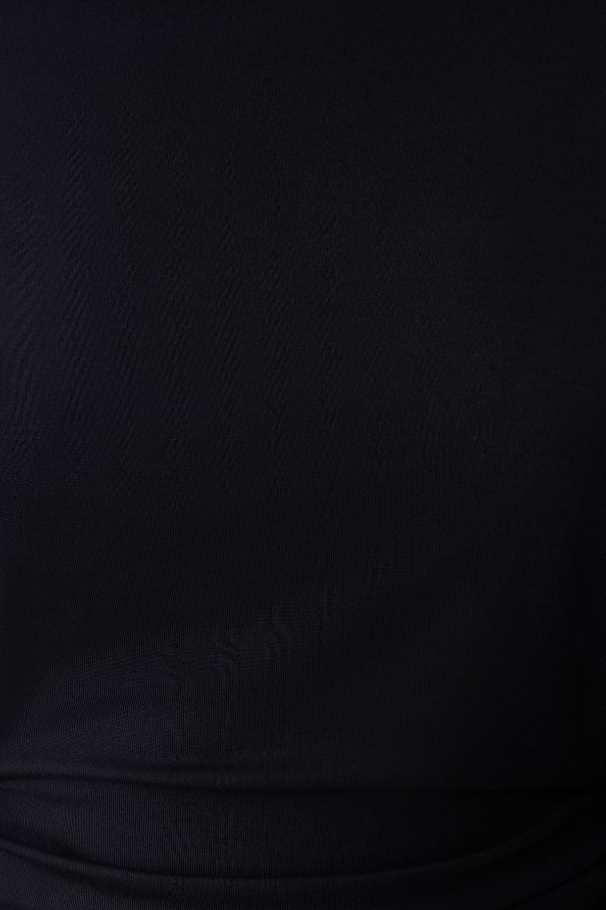 Sila Modal Batwing Short Sleeve Top - Black #5