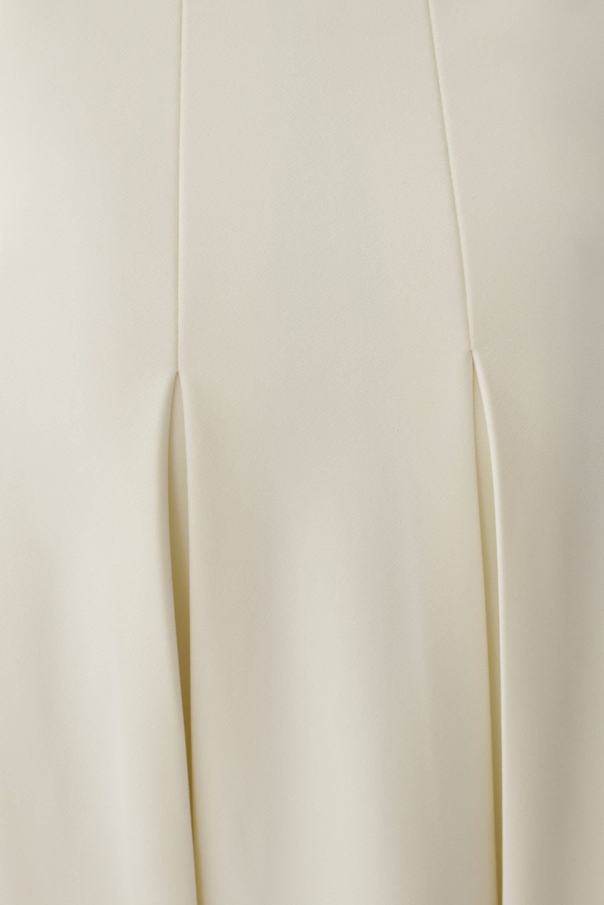 Alecto Crepe Halter Midi Dress With Belt - Ivory #6