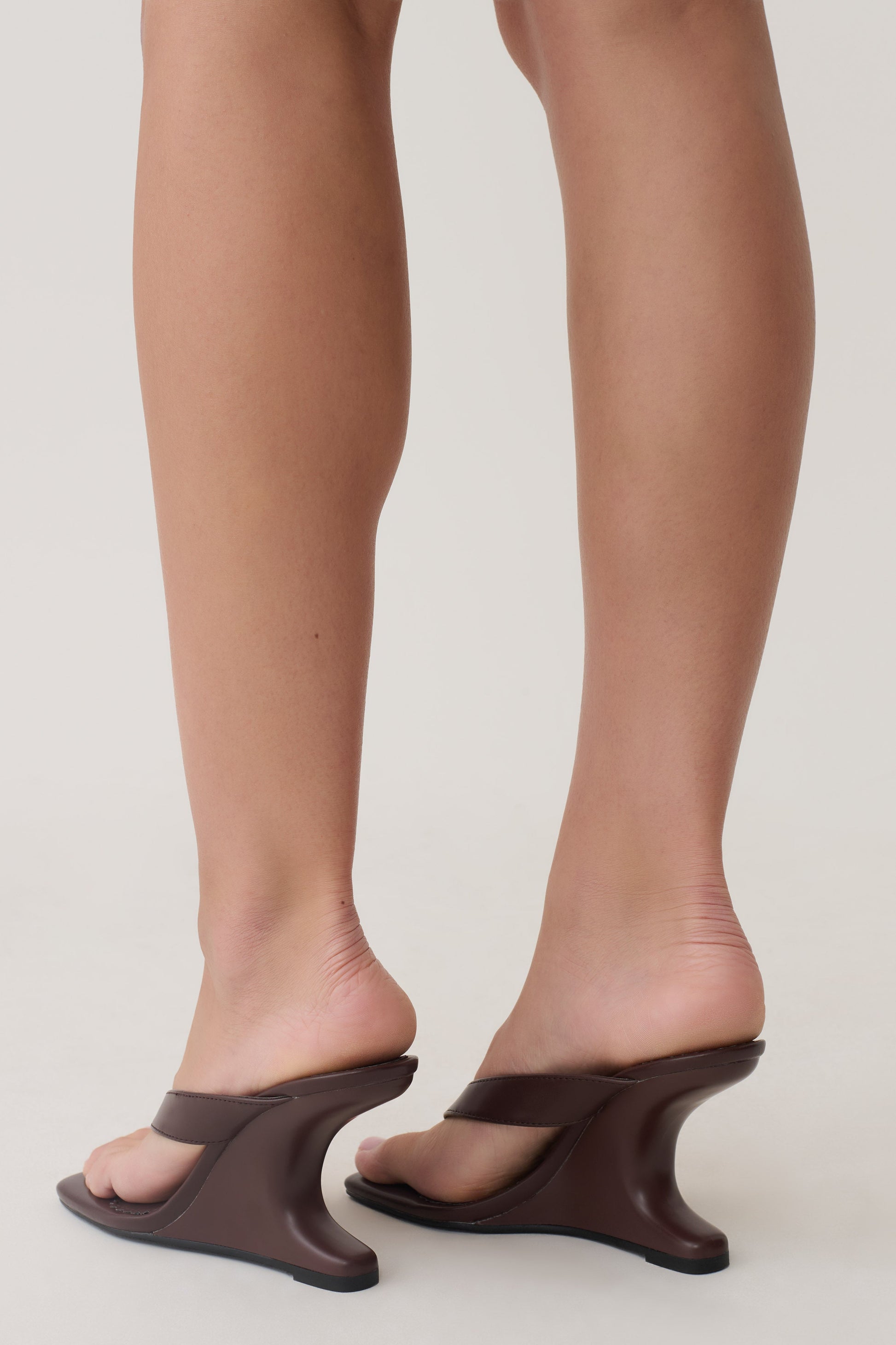 Karman Curved Wedge Heel - Chocolate #3