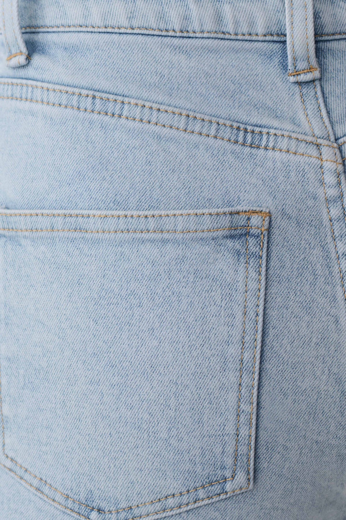 Mary Denim Capris - Light Blue #6
