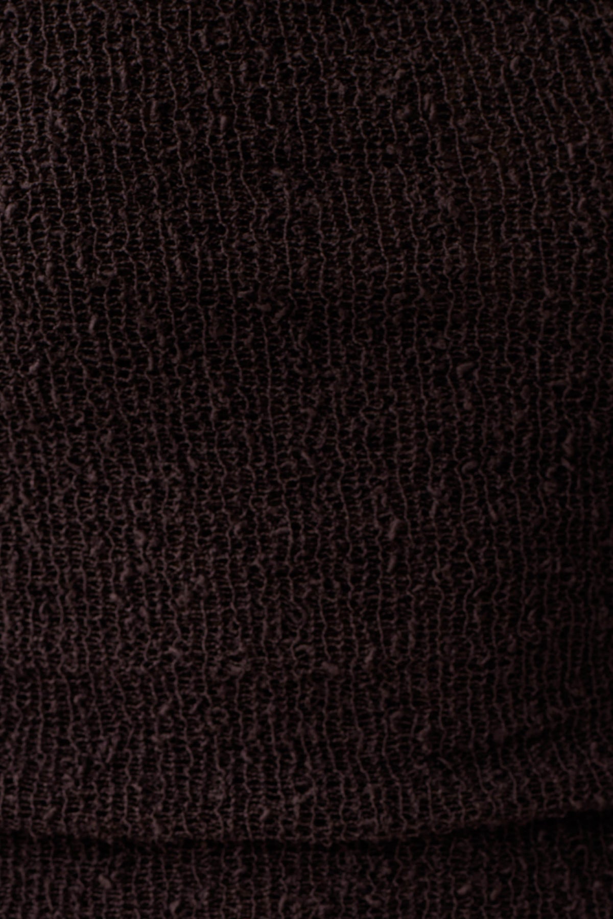 Marisol Off Shoulder Boucle Maxi Dress - Dark Chocolate