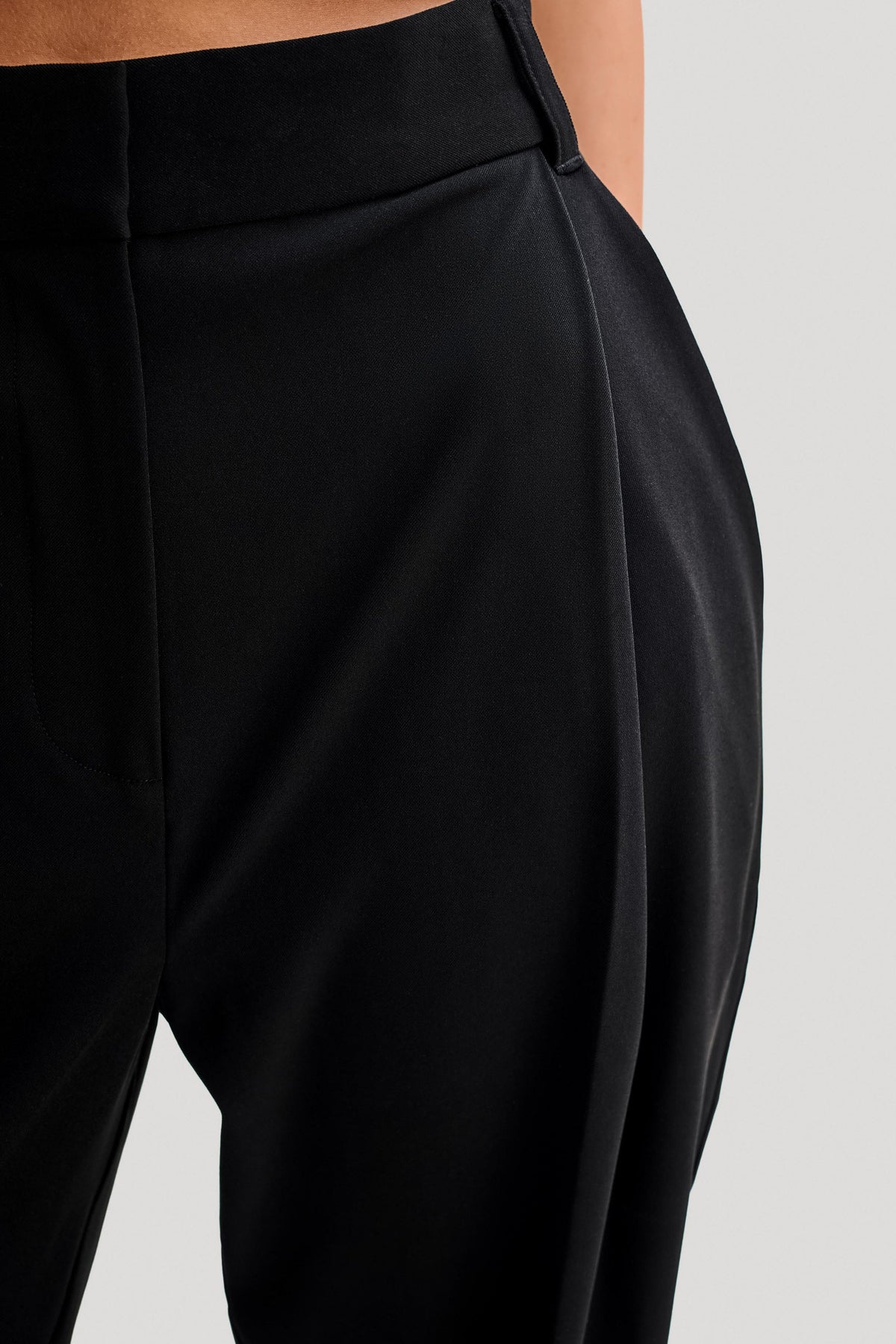 Amelie Suiting Straight Leg Pants - Black #4