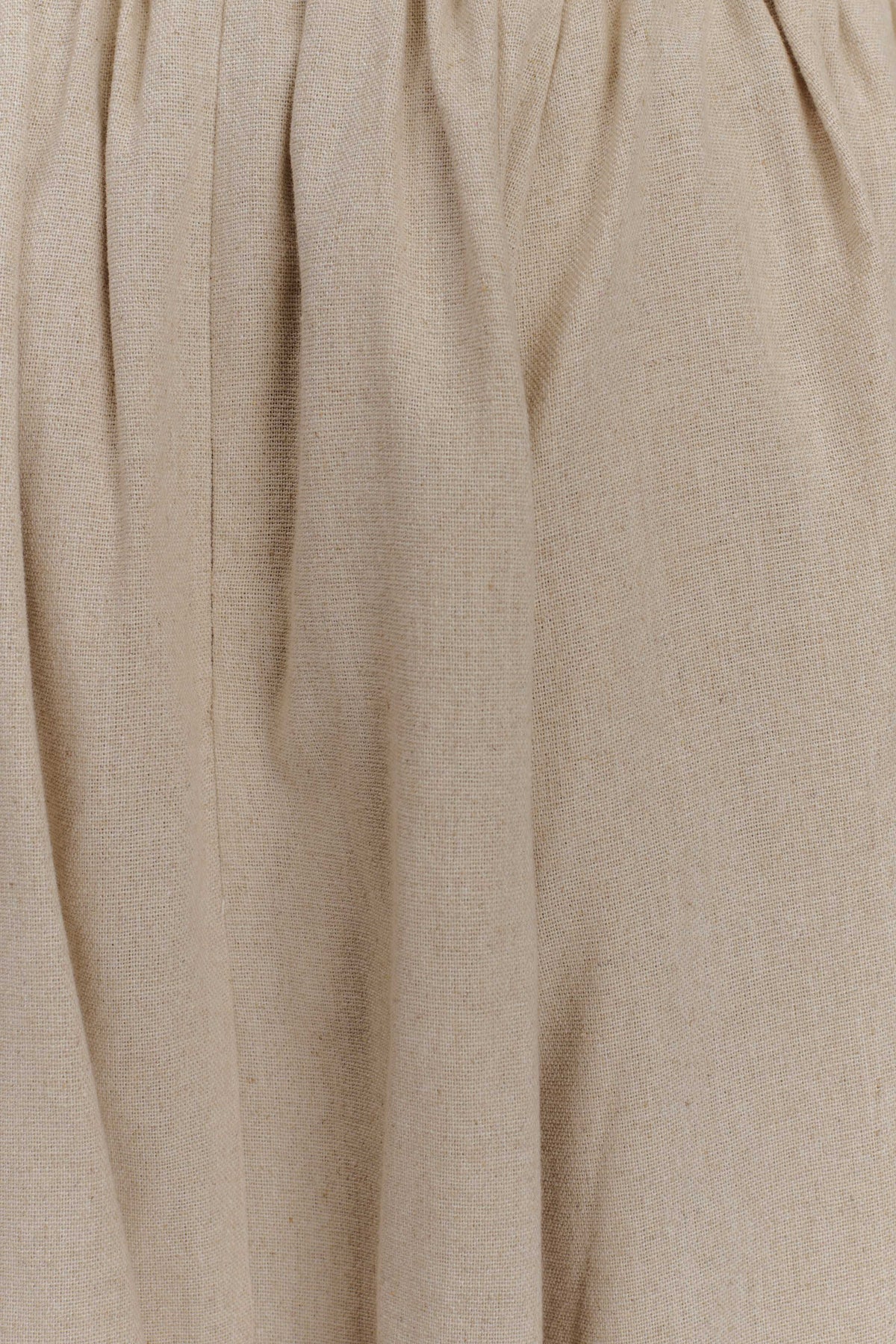 Clarence Linen A-Line Maxi Skirt - Natural #9