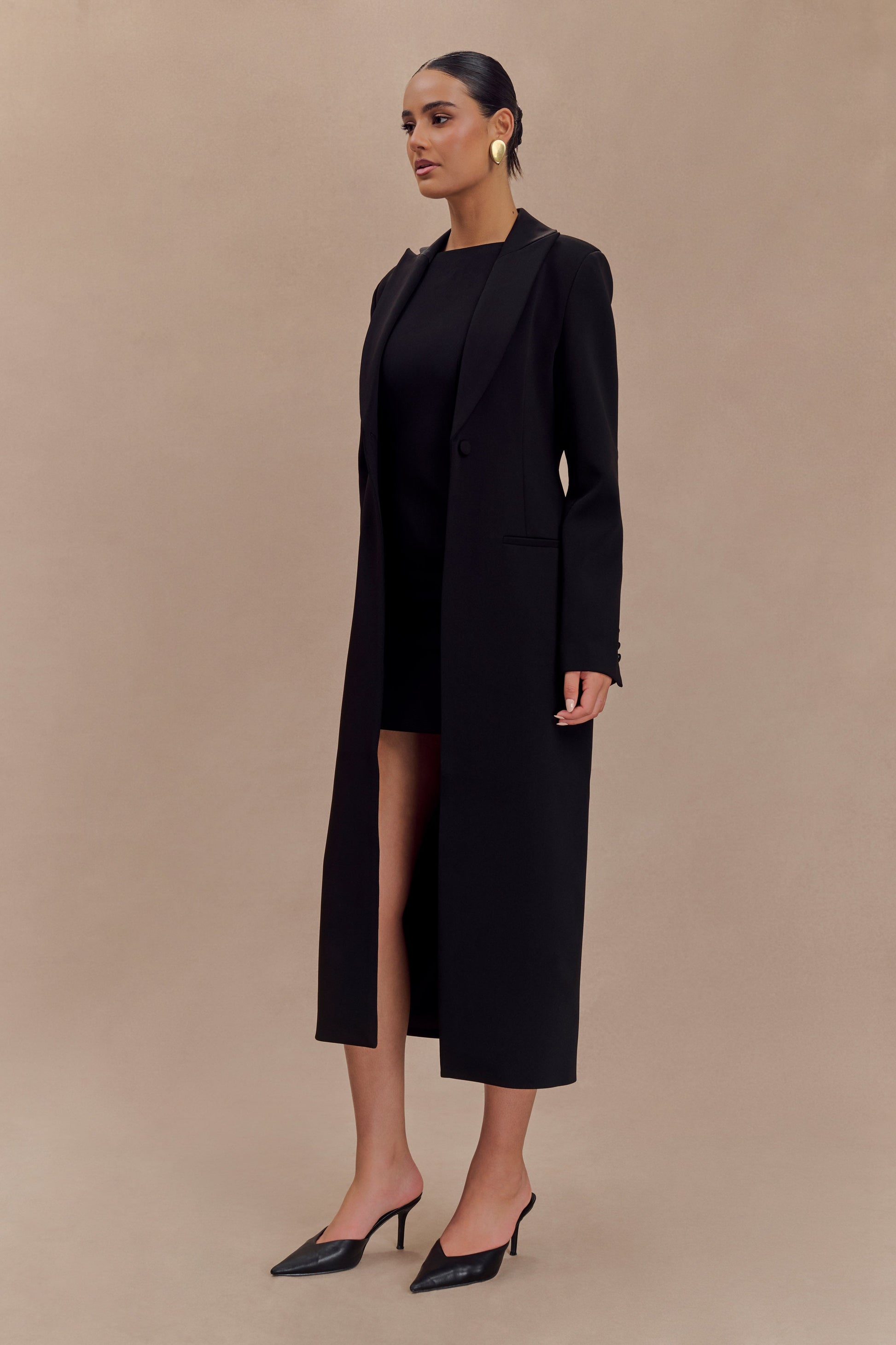 Caviar Suiting Coat - Black #4