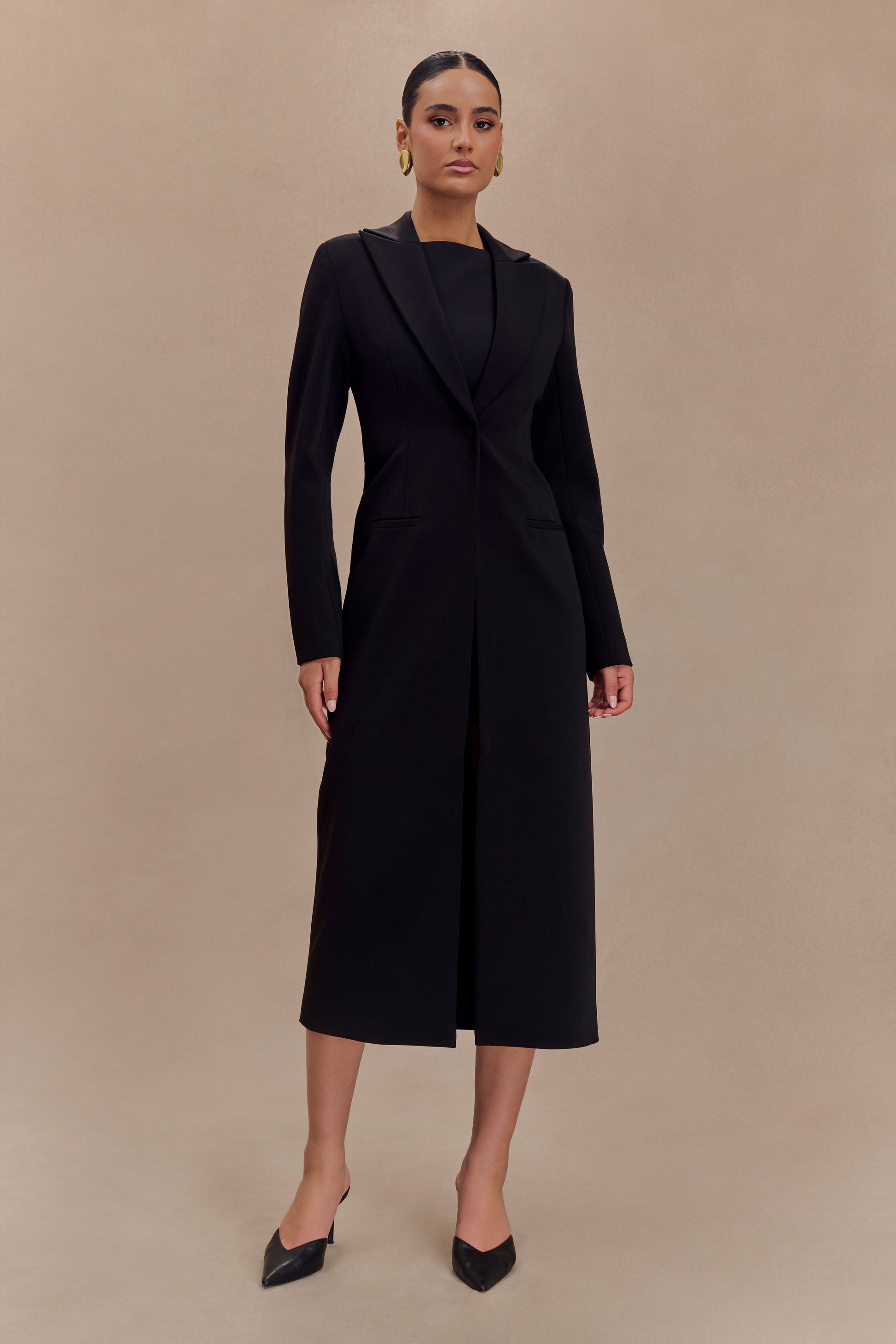 Caviar Suiting Coat - Black #5