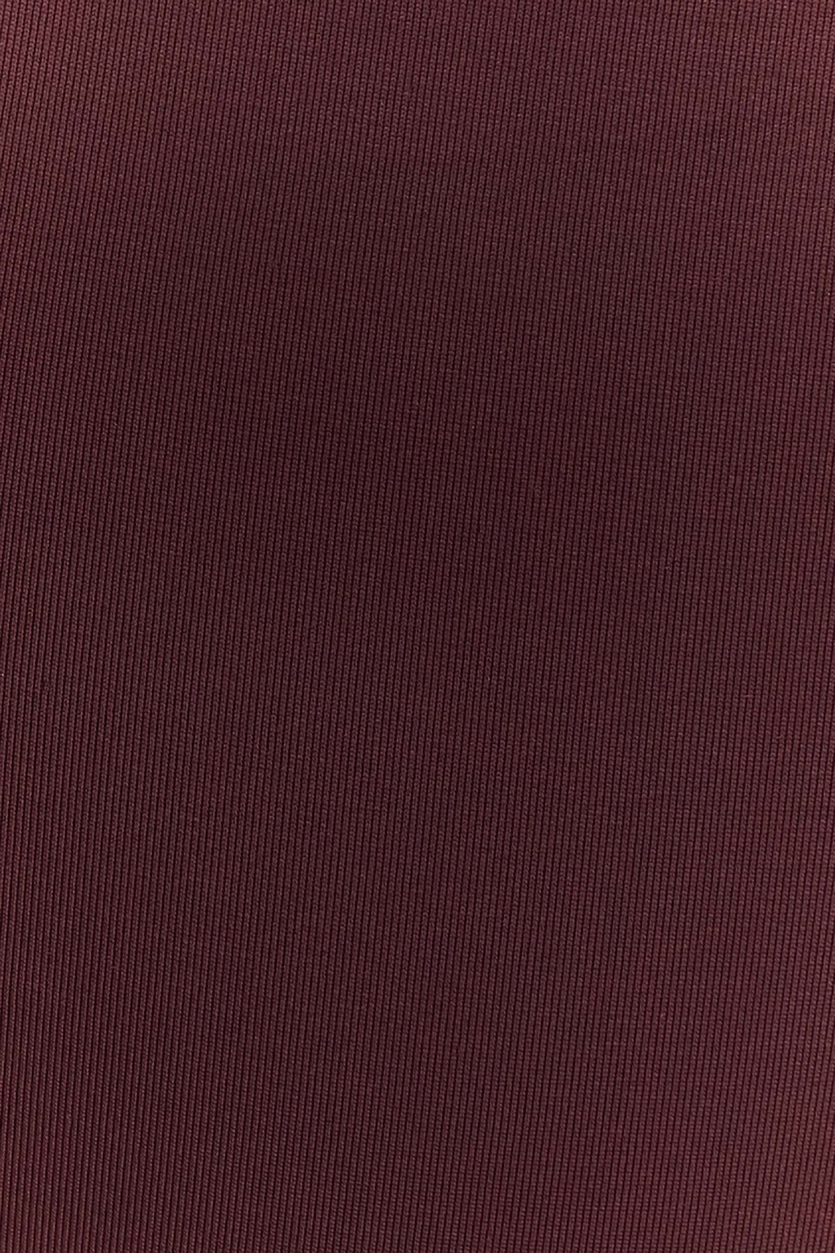 Rosmunda Ruched Bikini Top - Chocolate #6