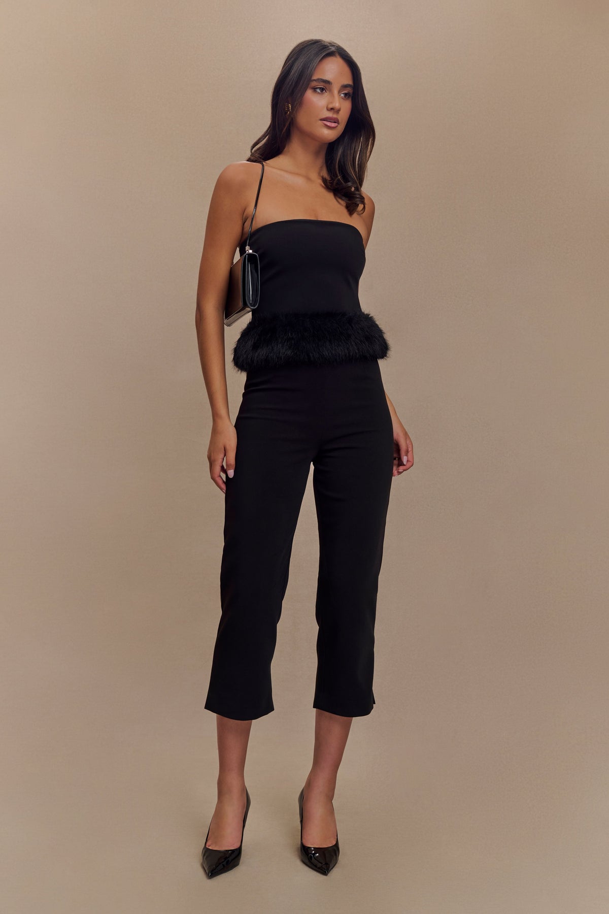 Nola Suiting Capri Pants - Black #6