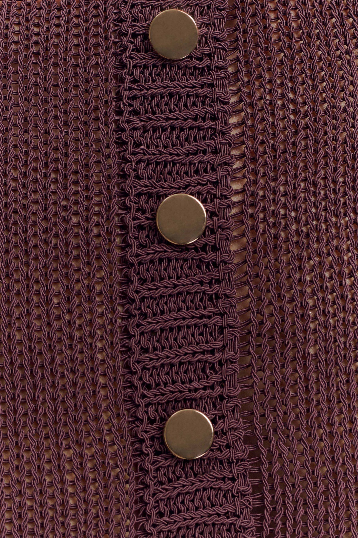 Eleanor Knit Frill Cardigan - Chocolate #8