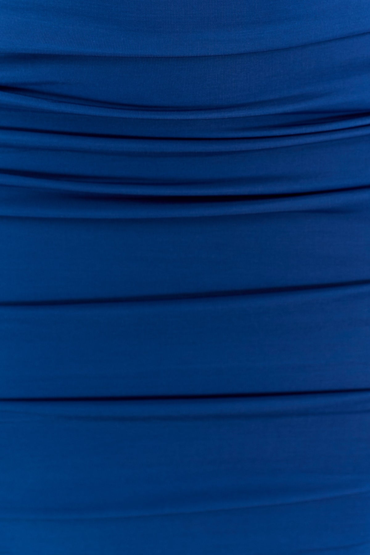 Camila Ruched Halter Midi Dress - Cobalt #6