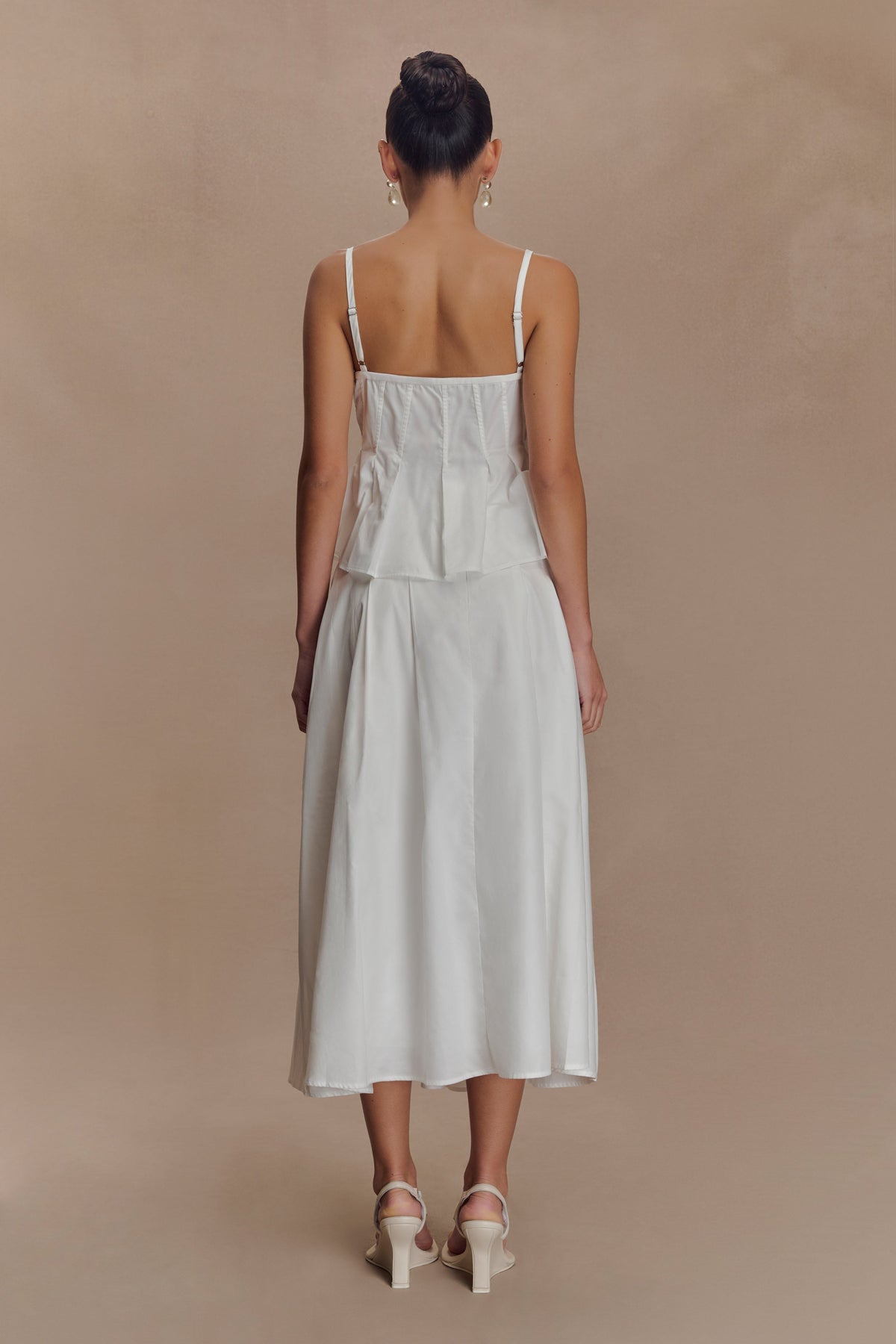 Mae Cotton Top - White