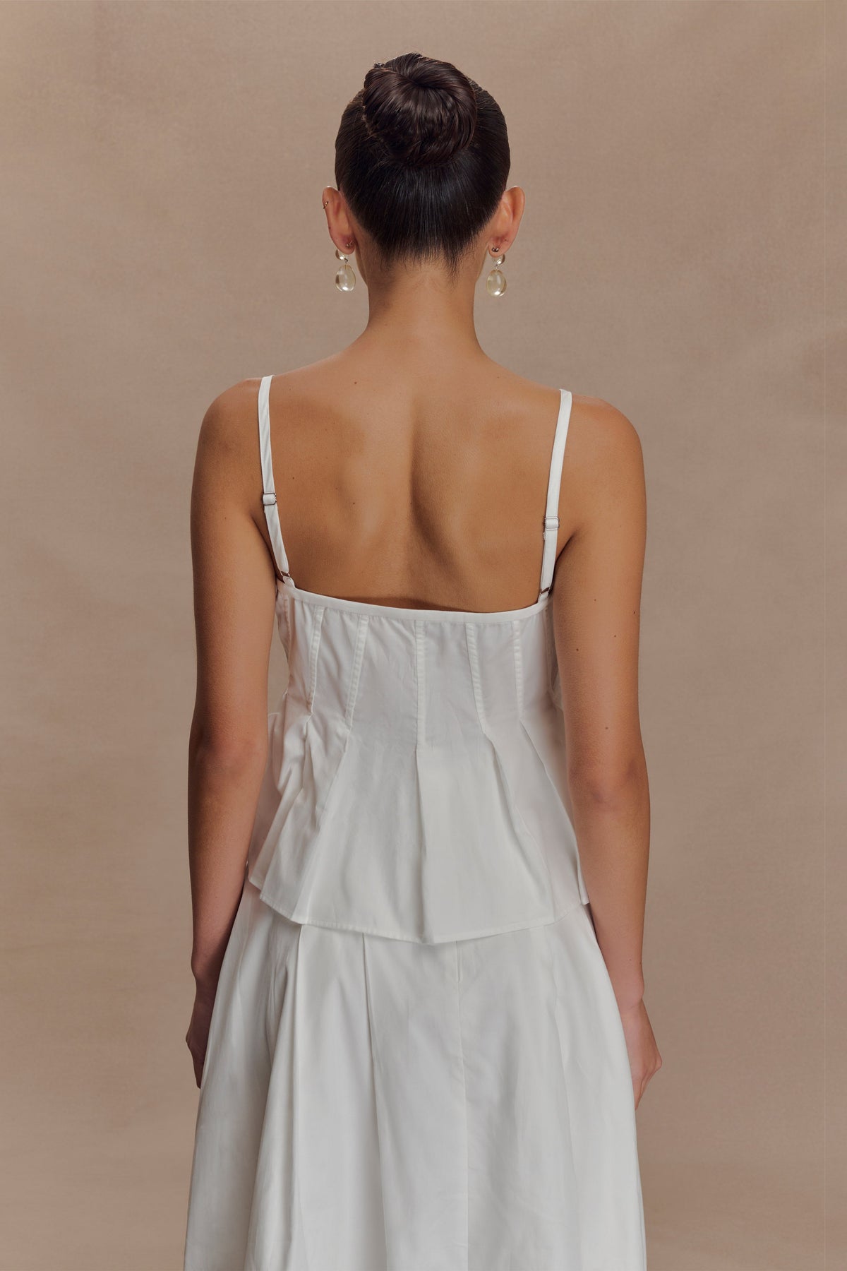Mae Cotton Top - White #2