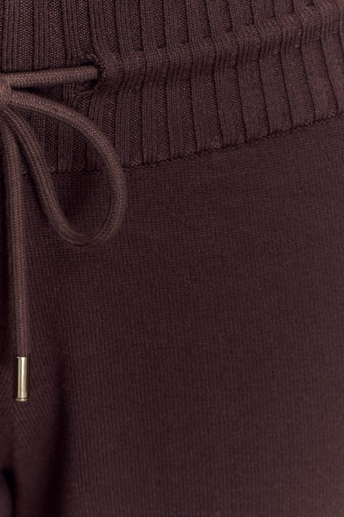Natalya Knit Wide Leg Pants - Dark Chocolate #7