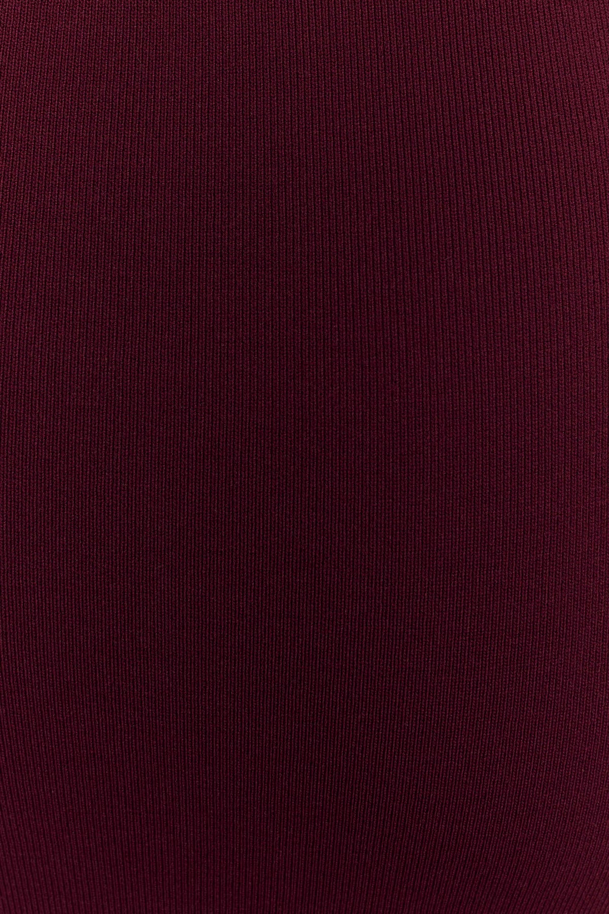 Francisca Mid Rise Knit Maxi Skirt - Merlot