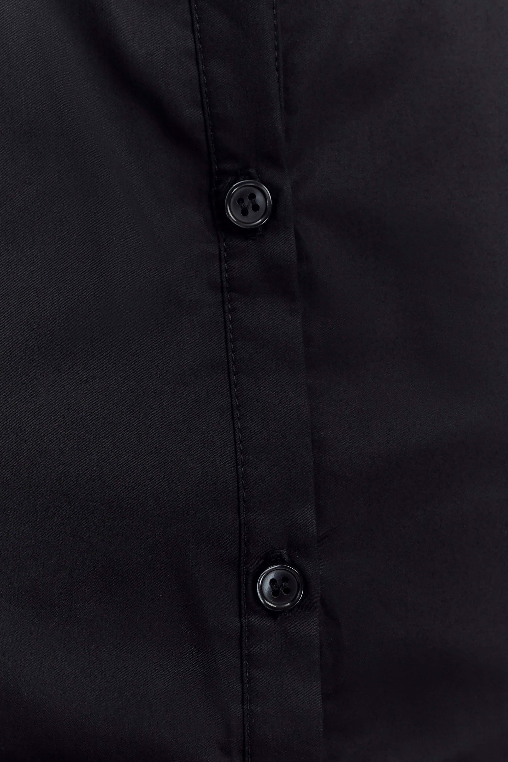 Selene Sleeveless Halter Shirt - Black #7