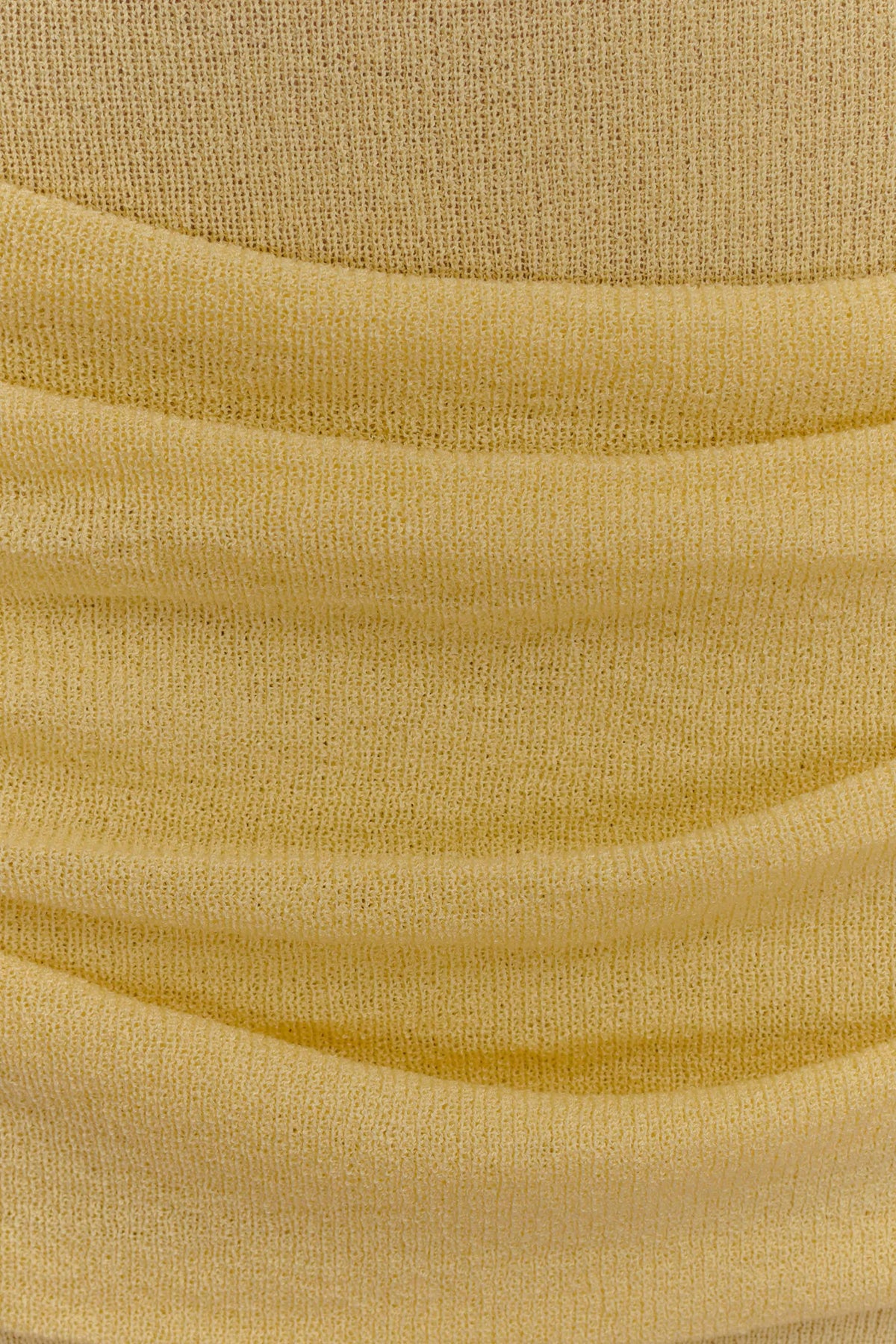 Elora Strapless Knit Maxi Dress - Lemon #6