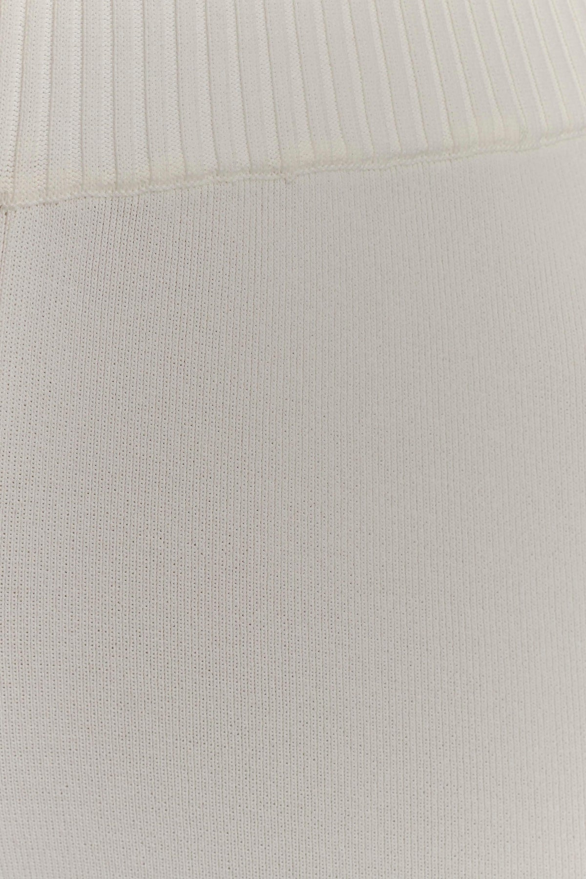 Fabiana Wide Leg Knit Pant - White #7