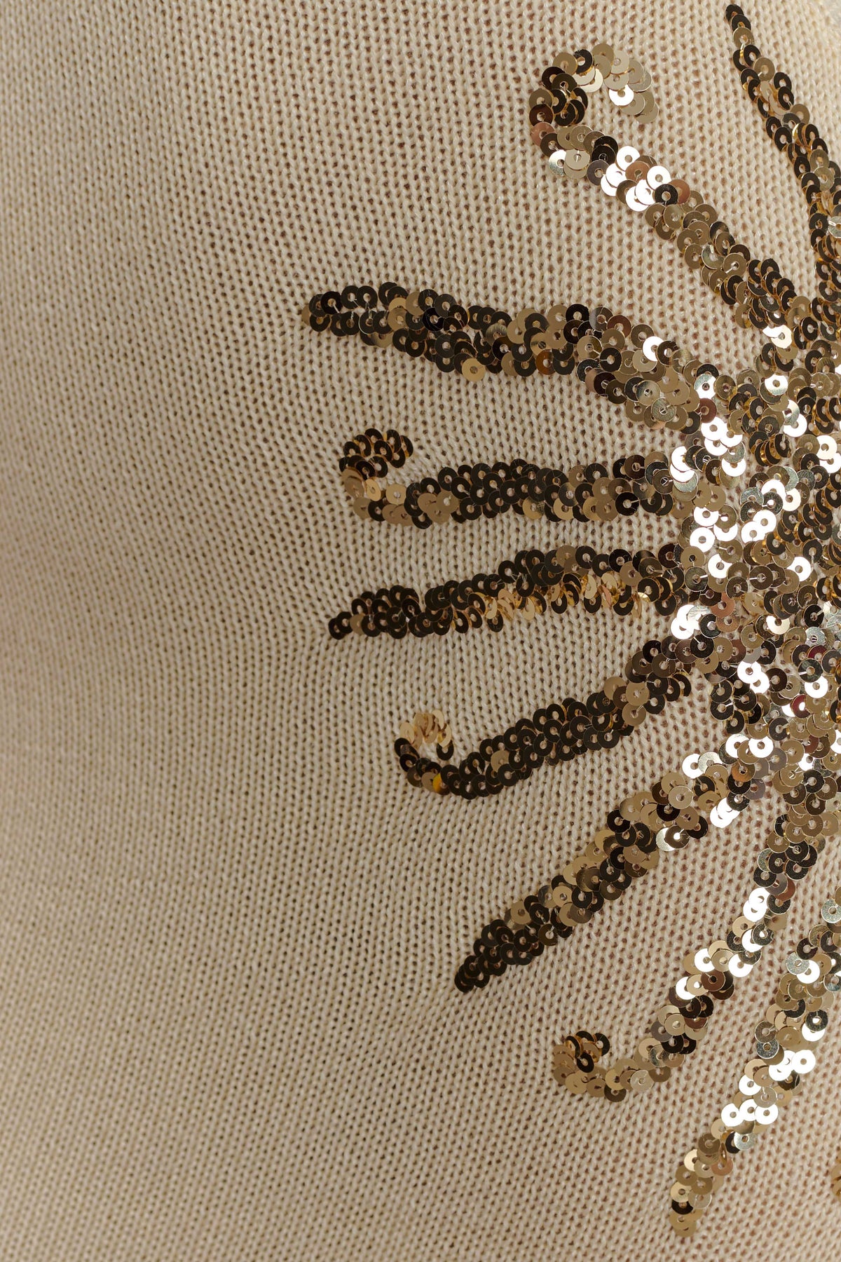 Ellington Knit Maxi Dress With Sequin - Ivory #8
