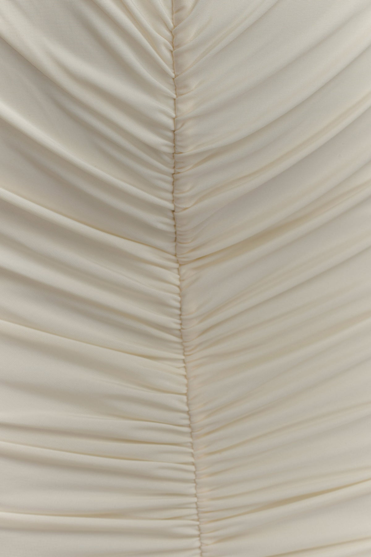 Louisa Long Sleeve Slinky Maxi Dress - Ivory #5
