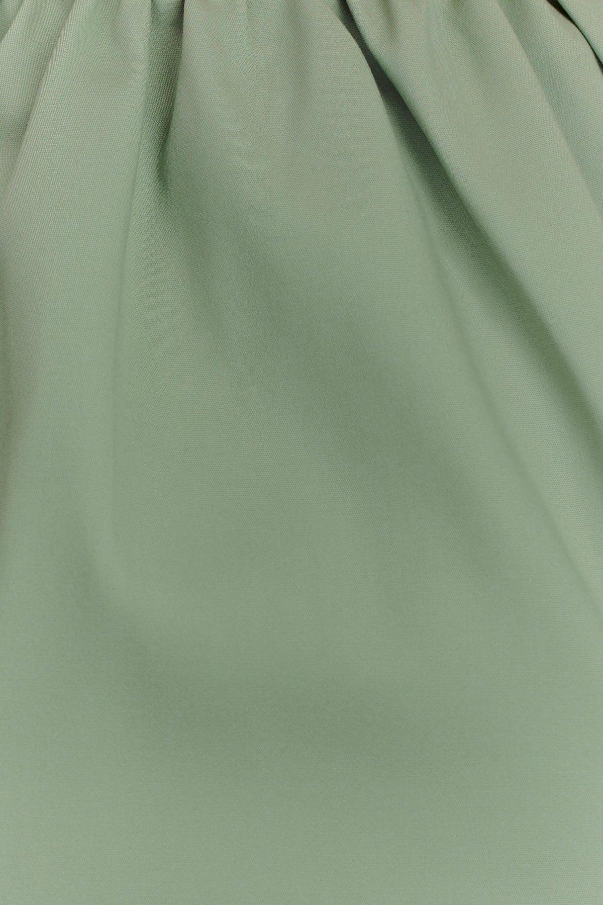 Ariana Pleated Neck Mini Dress - Sage #7
