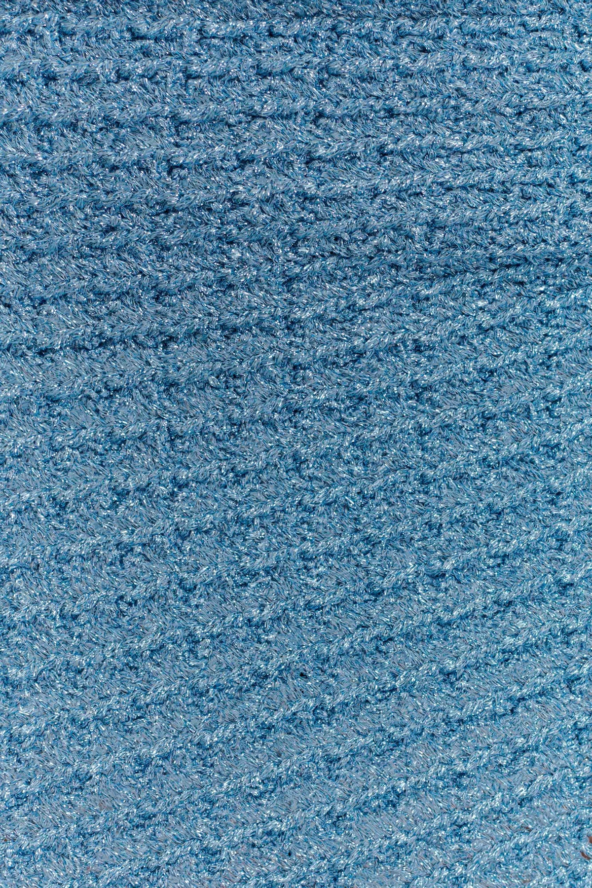 Waverley Metallic Knit Mini Skirt - Blue #8