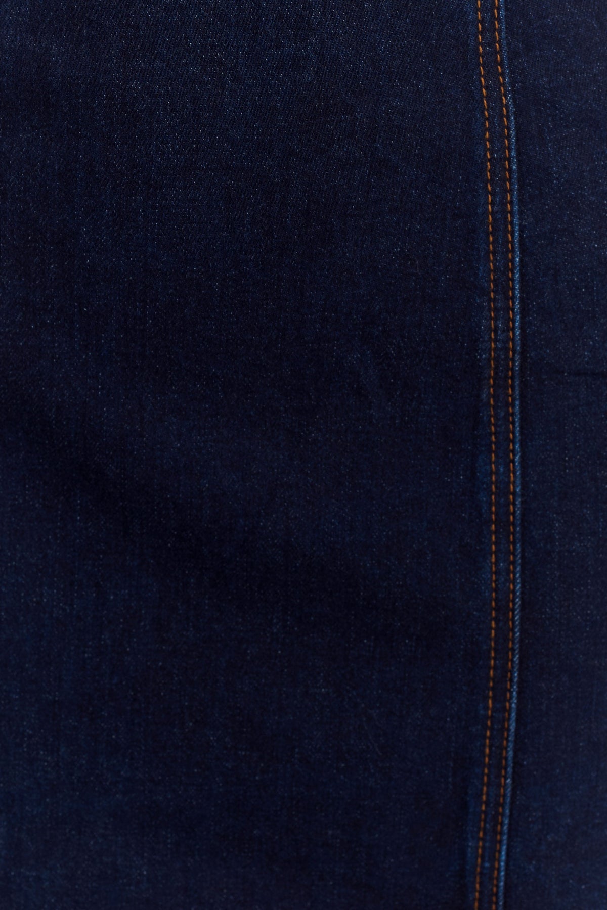 Raesha Frill Denim Mini Dress - Indigo Blue