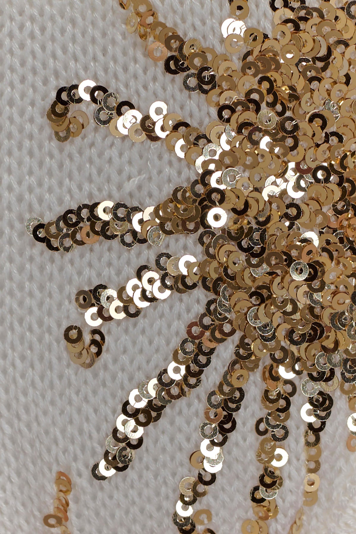 Huntleigh Crochet Bikini Top - White & Gold Sunshine Print #8